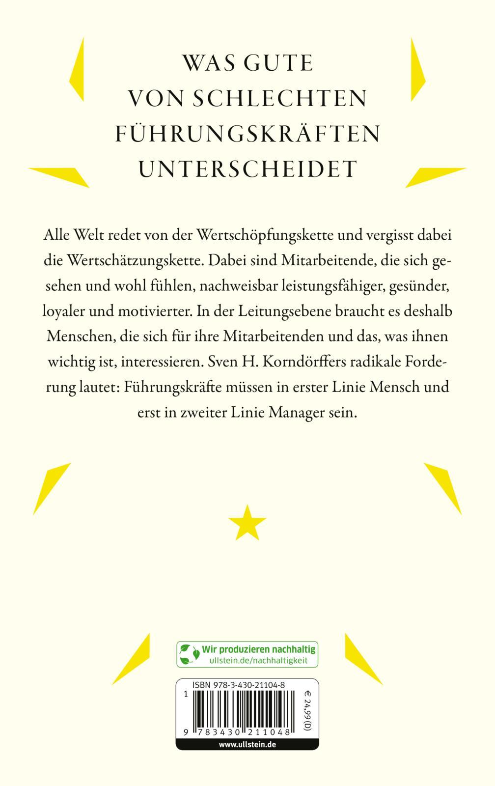 Rückseitencover Die Wertschätzungskette