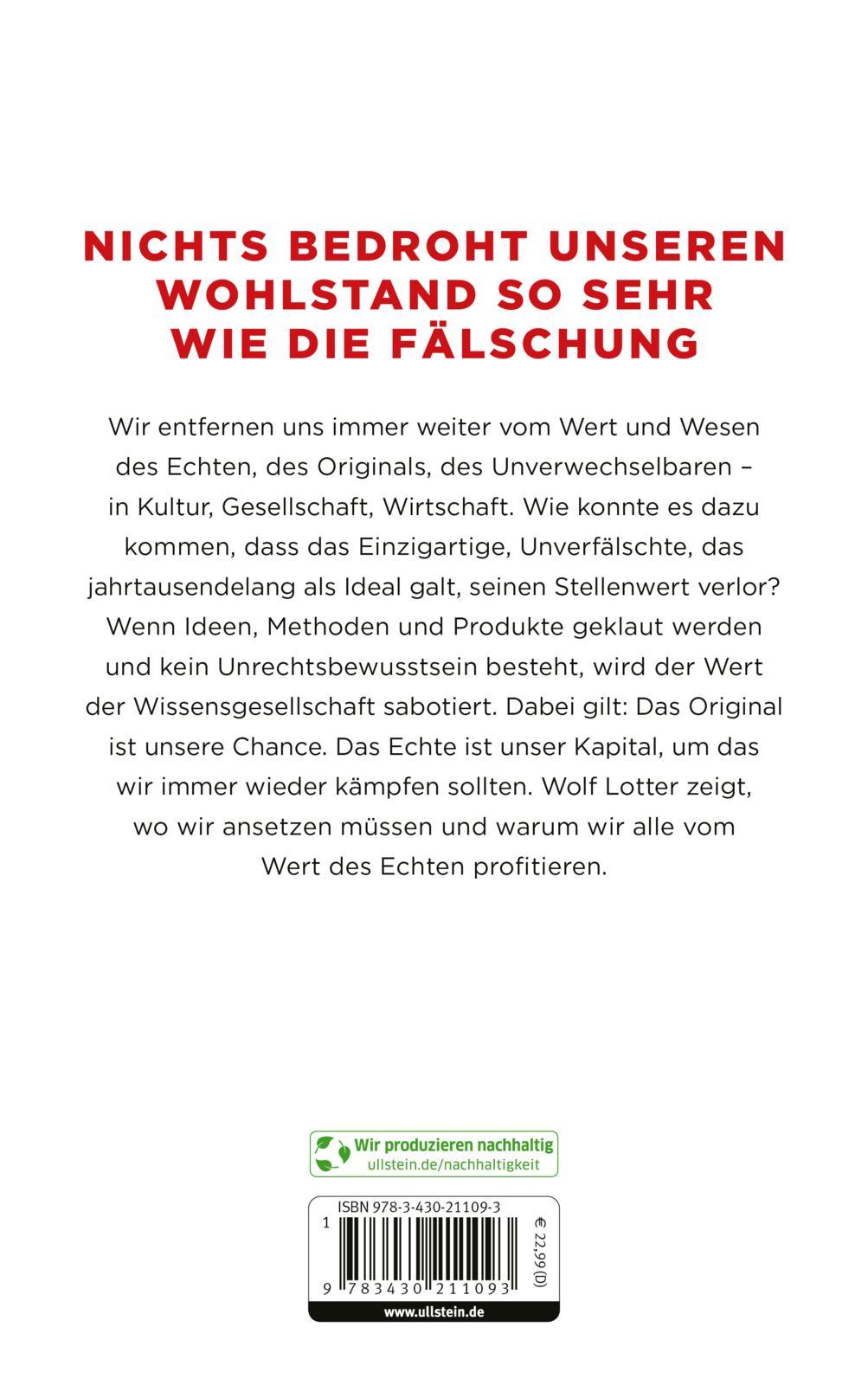 Rückseitencover Echt