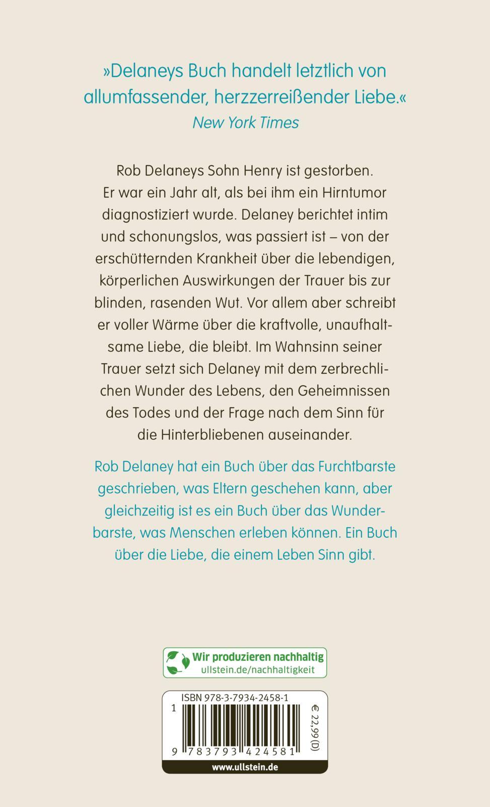 Rückseitencover Die Bedeutung eines Lebens