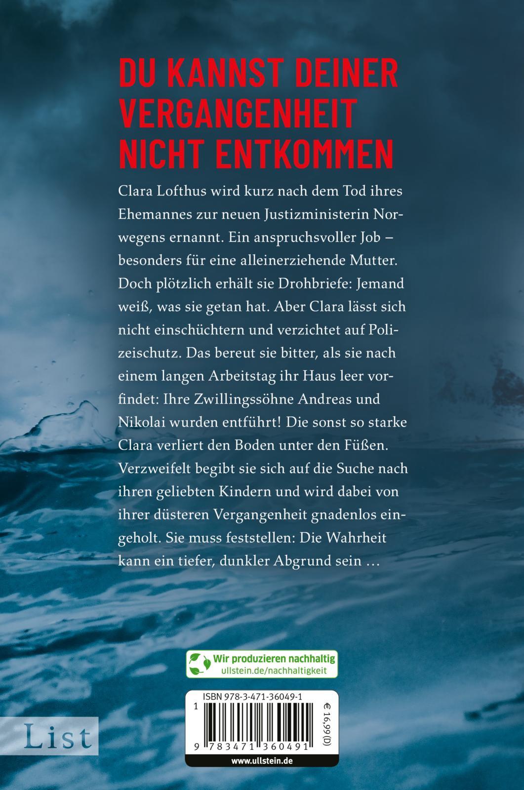 Rückseitencover Dunkler Abgrund