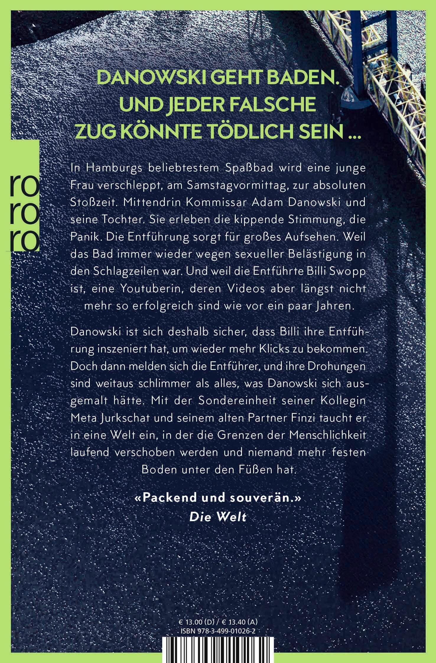 Rückseitencover Danowski: Unter Wasser