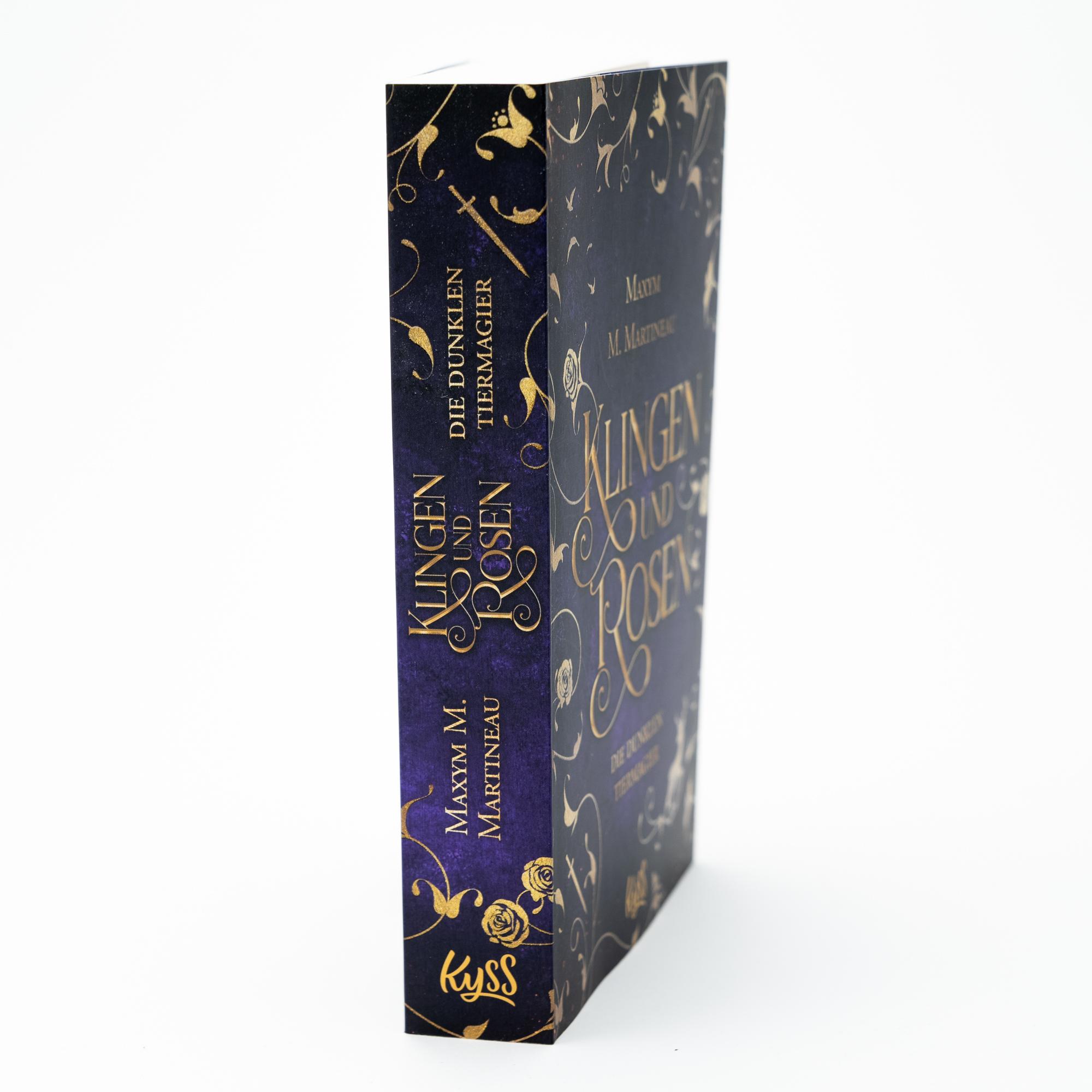 Beispielinhalt (Bild) Die dunklen Tiermagier - Klingen und Rosen