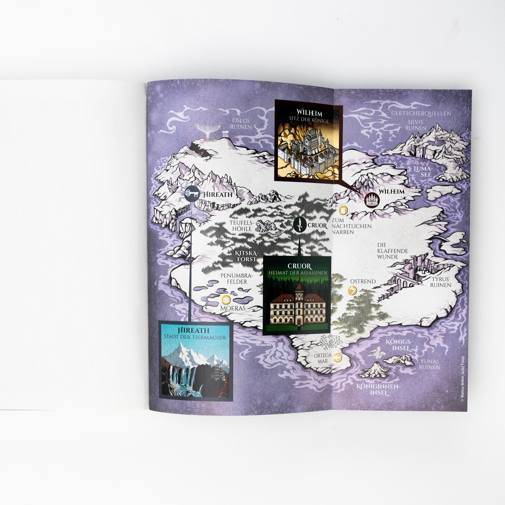 Beispielinhalt (Bild) Die dunklen Tiermagier - Klingen und Rosen