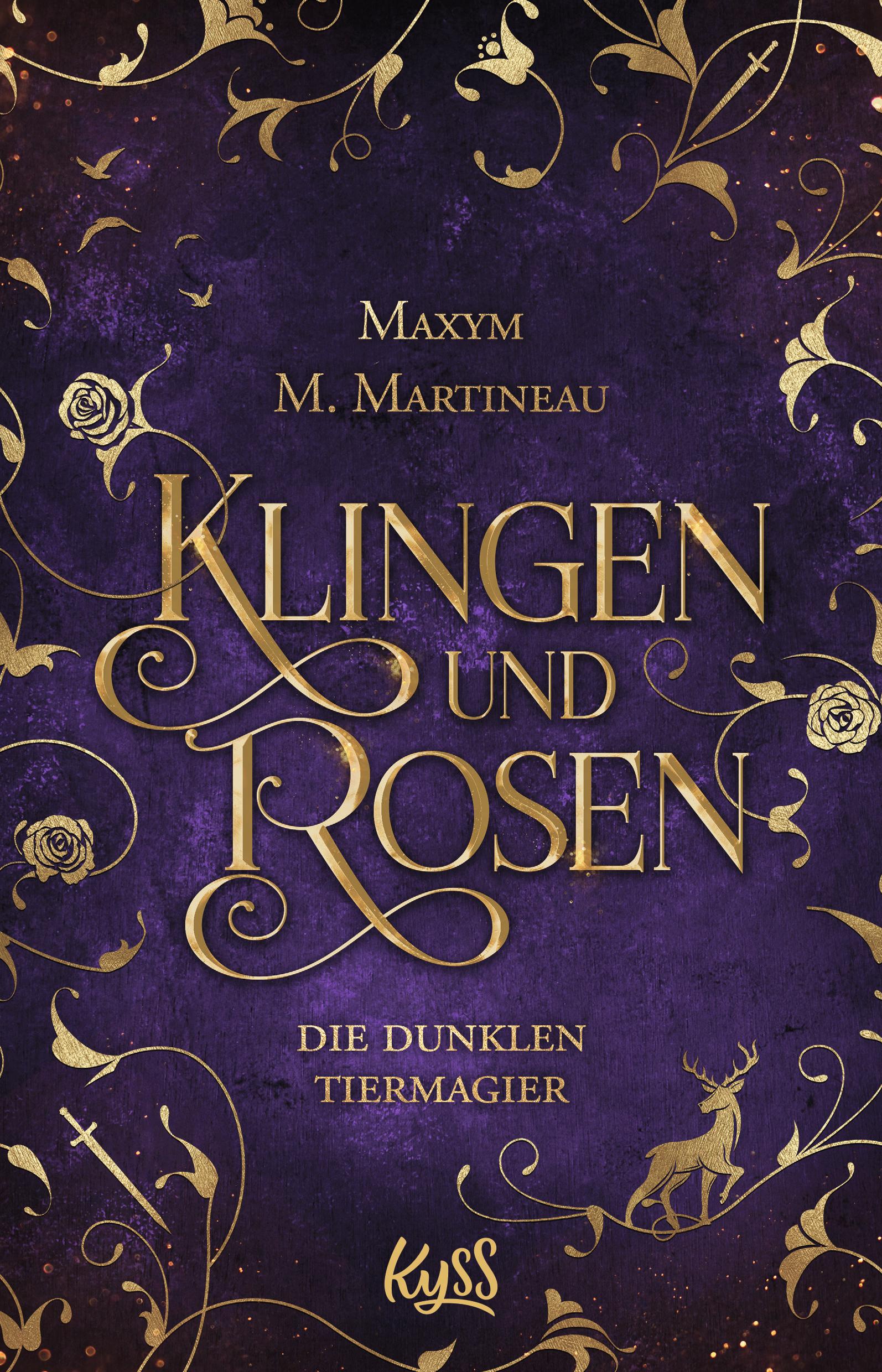 Vorderes Coverbild Die dunklen Tiermagier - Klingen und Rosen