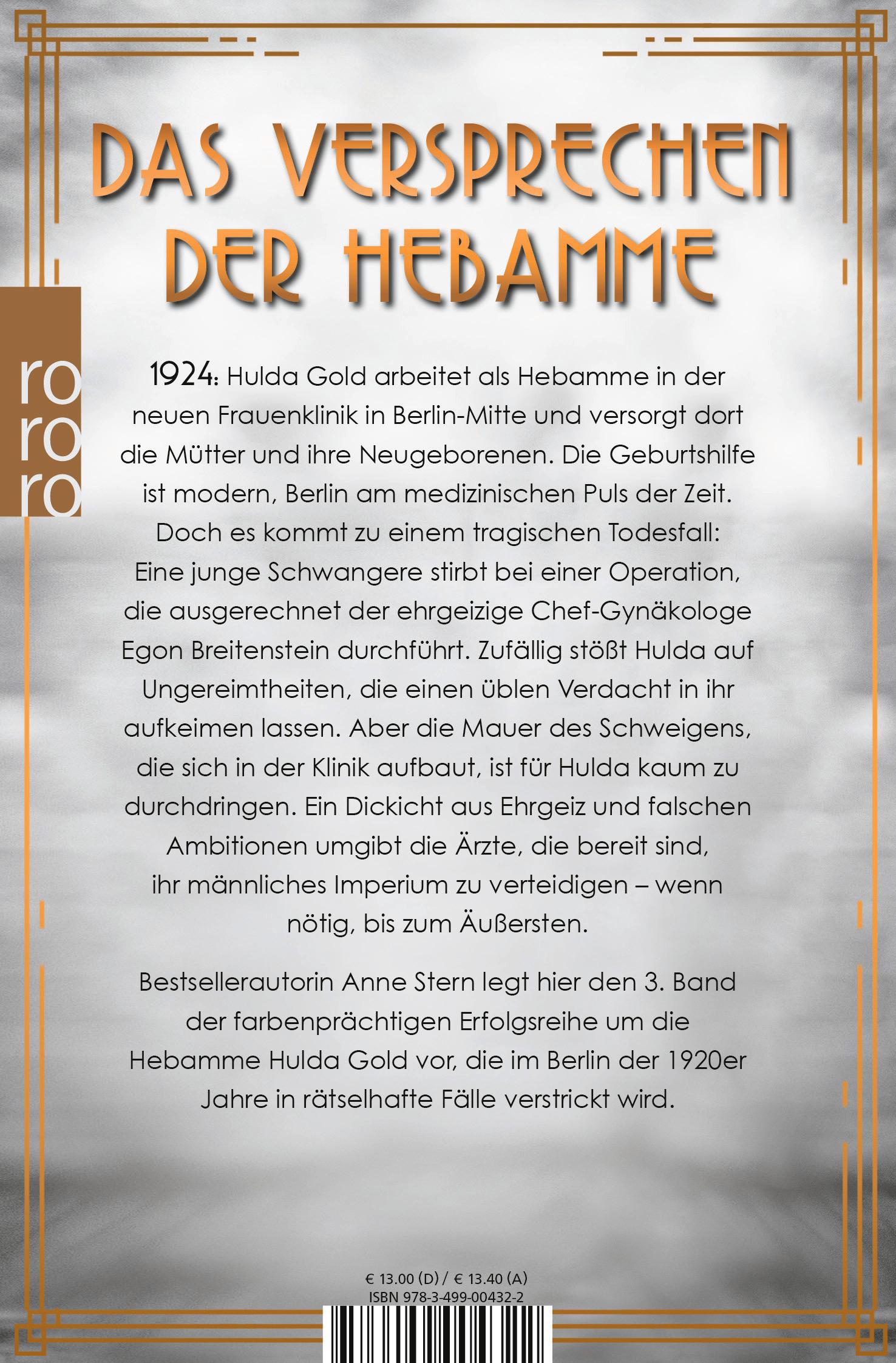 Rückseitencover Fräulein Gold: Der Himmel über der Stadt