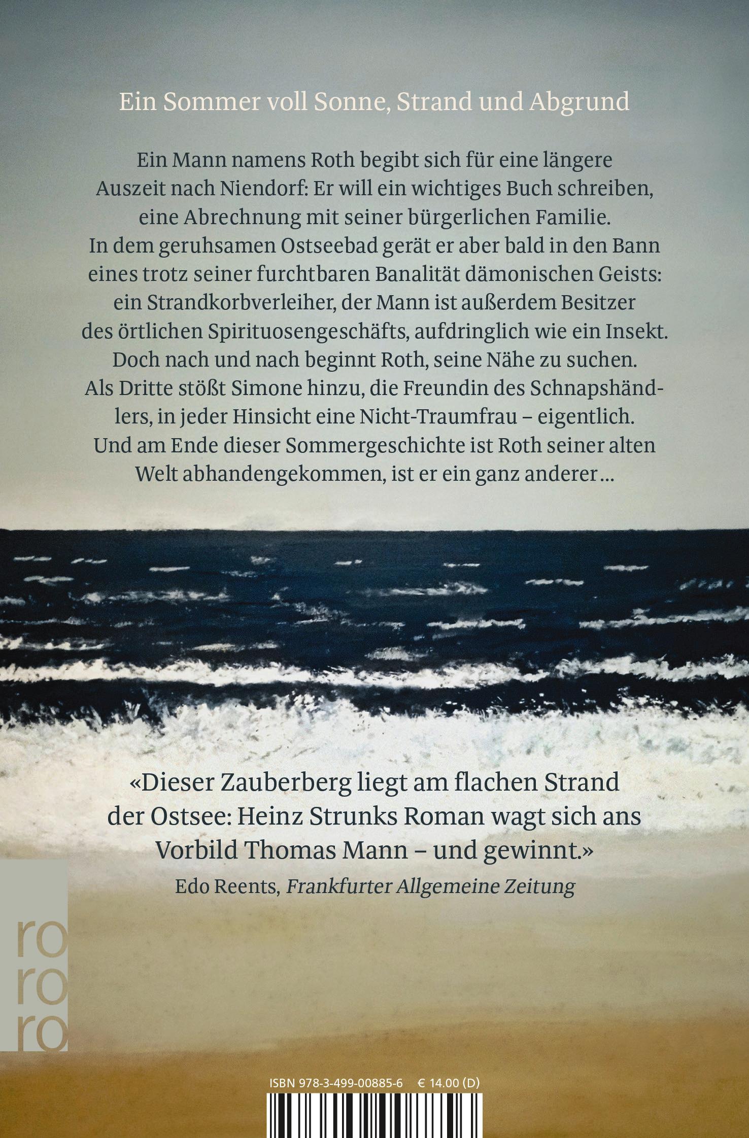 Rückseitencover Ein Sommer in Niendorf