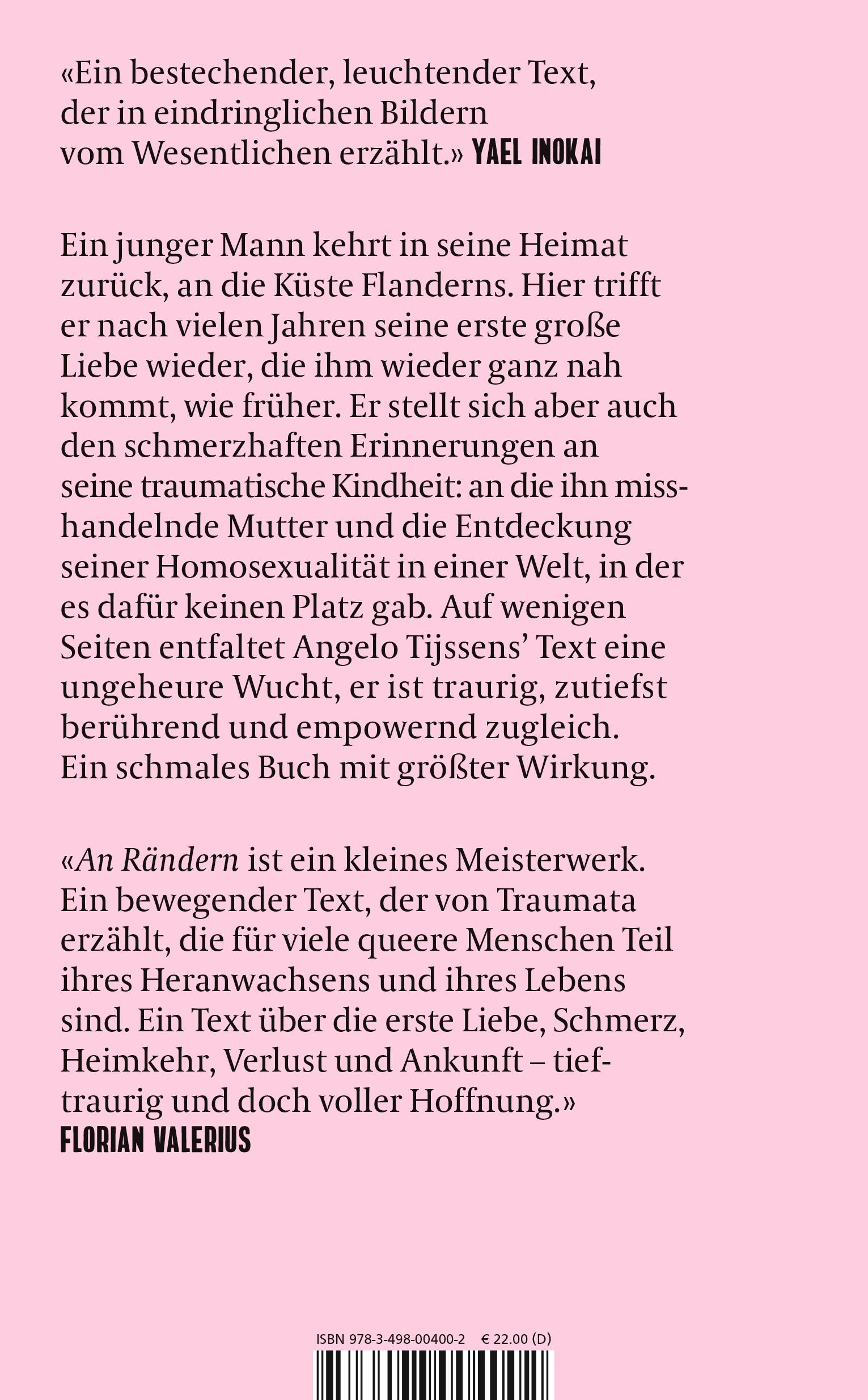 Rückseitencover An Rändern