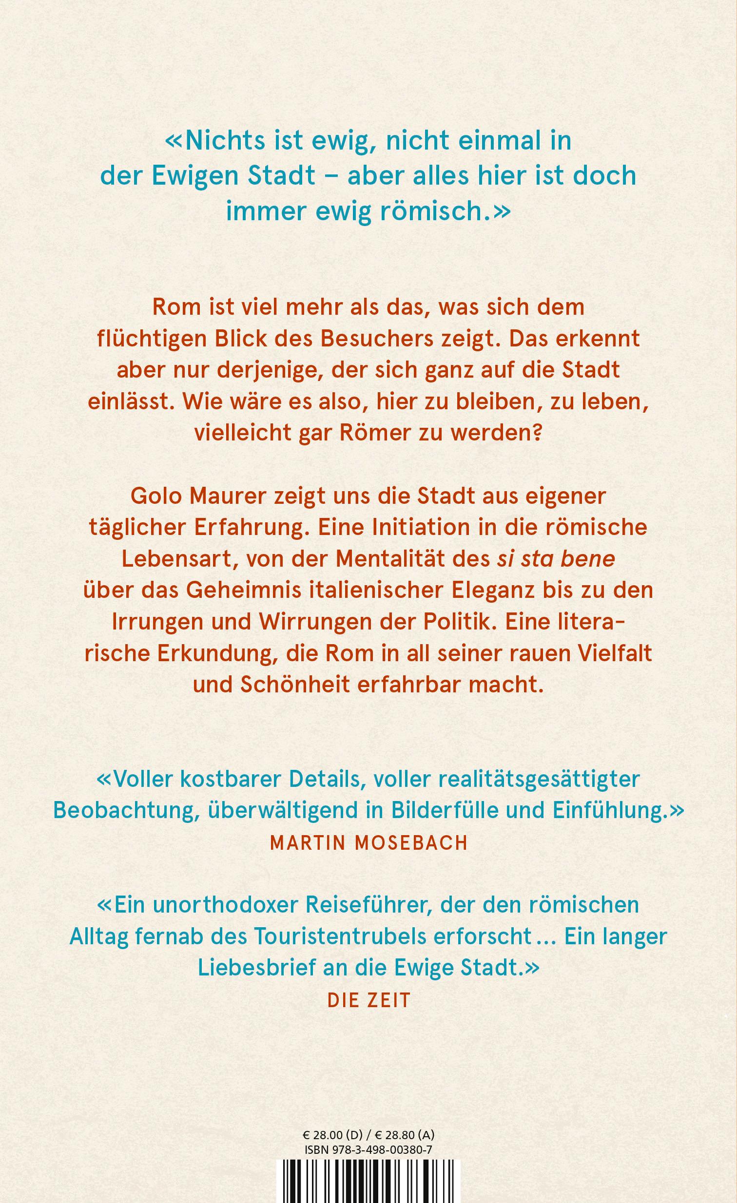 Rückseitencover Rom