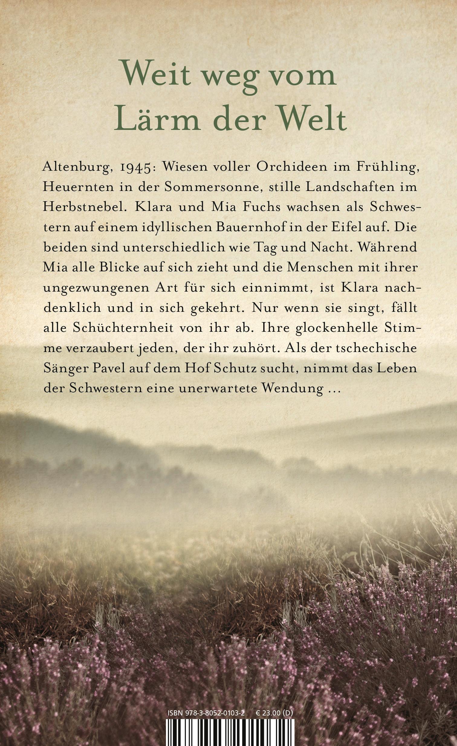 Rückseitencover Eifelfrauen: Der Ruf der Nachtigall