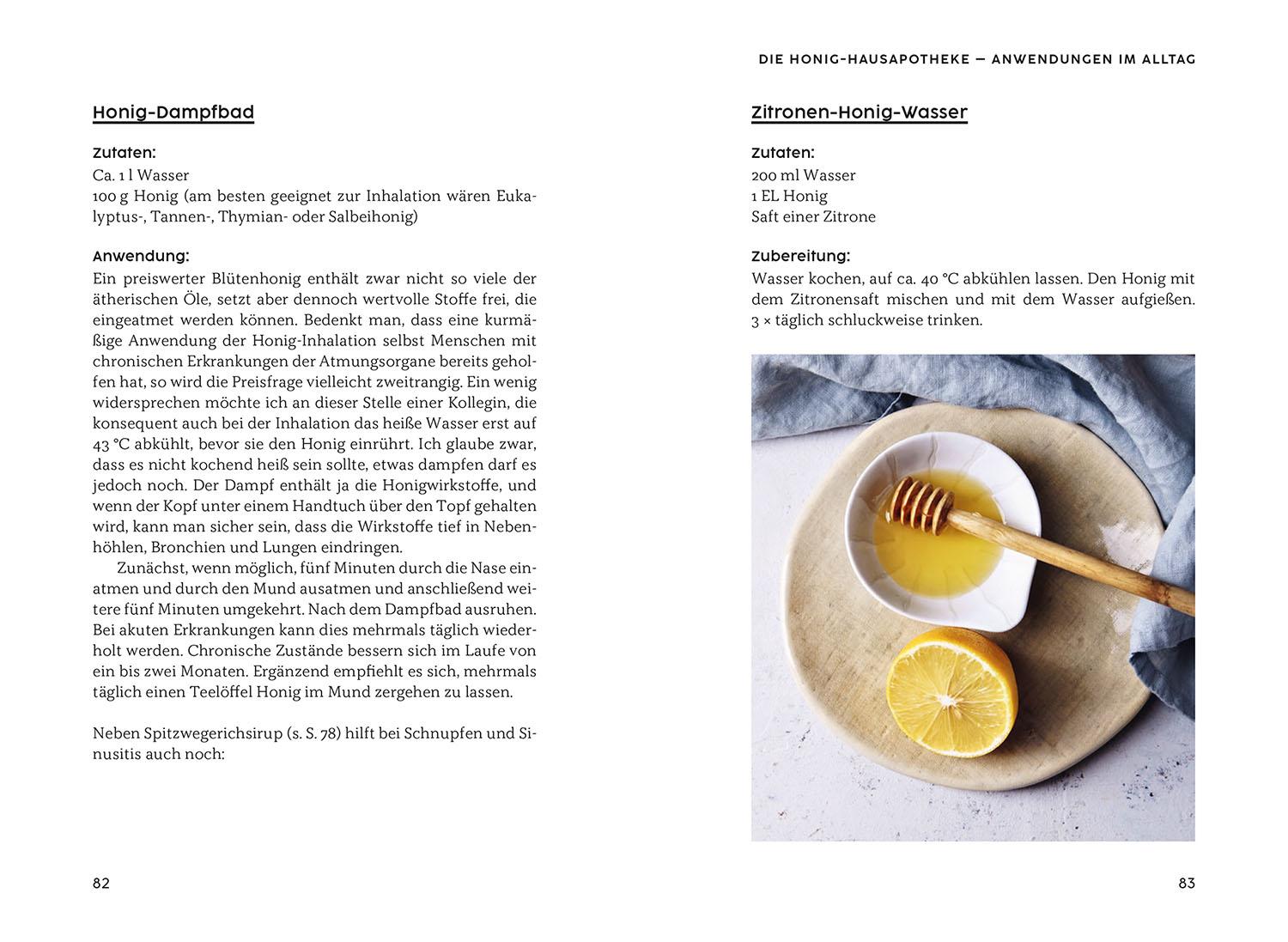 Beispielinhalt (Bild) Gesund mit Honig