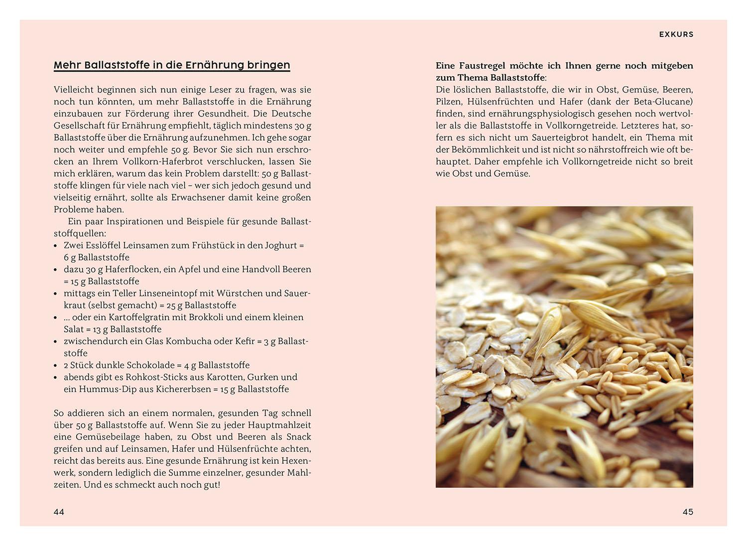 Beispielinhalt (Bild) Gesund mit Hafer