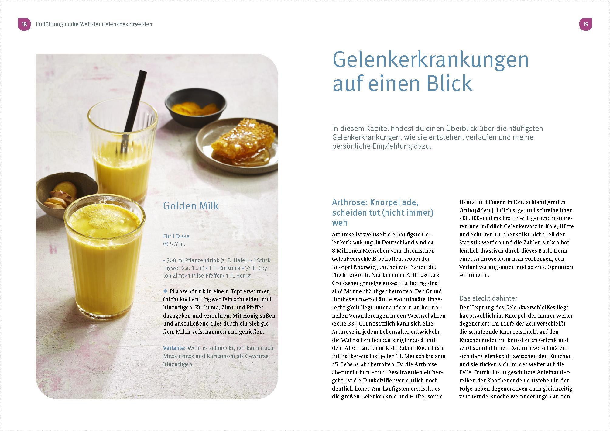 Beispielinhalt (Bild) Die beste Ernährung für schmerzfreie Gelenke