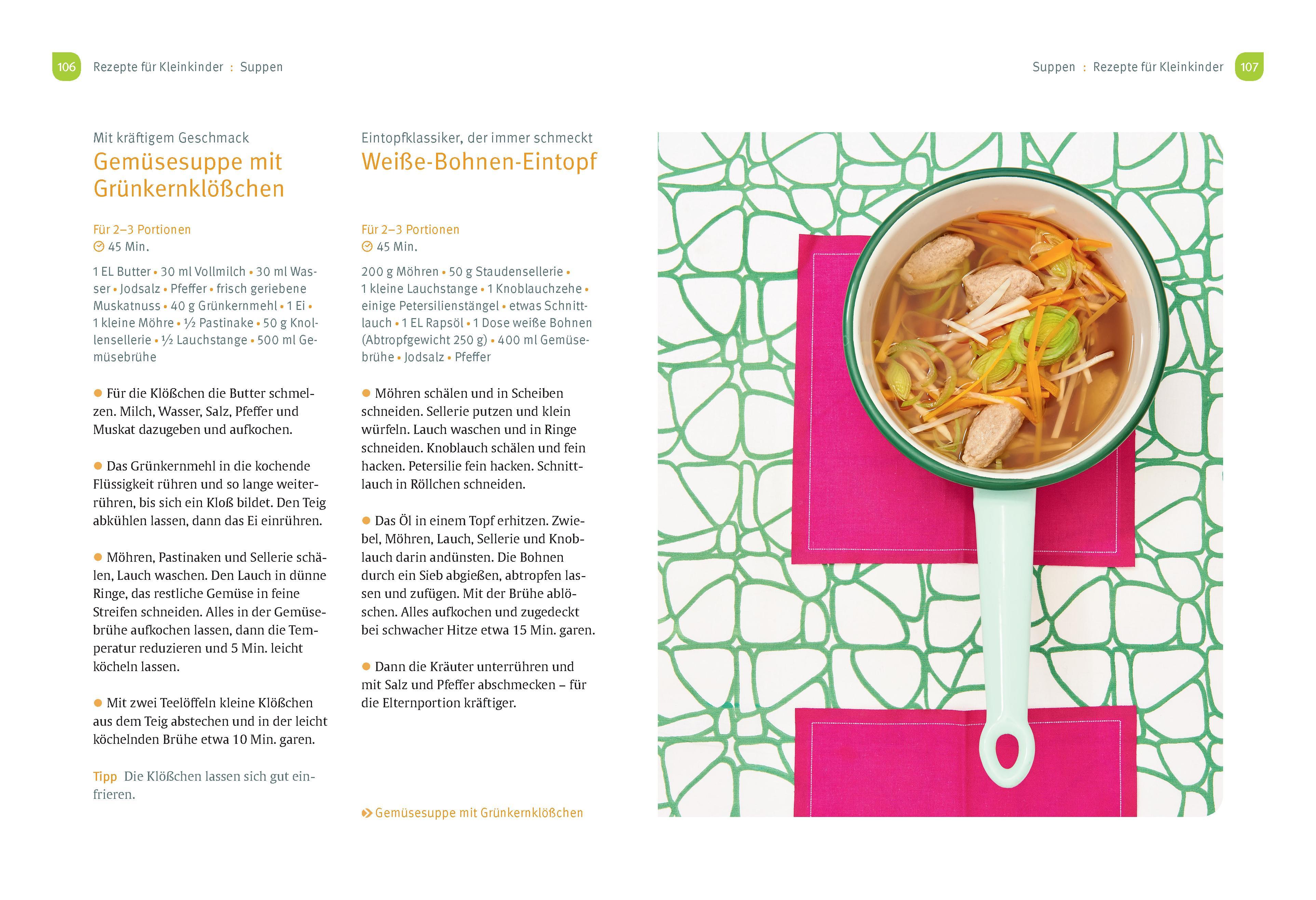 Beispielinhalt (Bild) Veggie-Baby