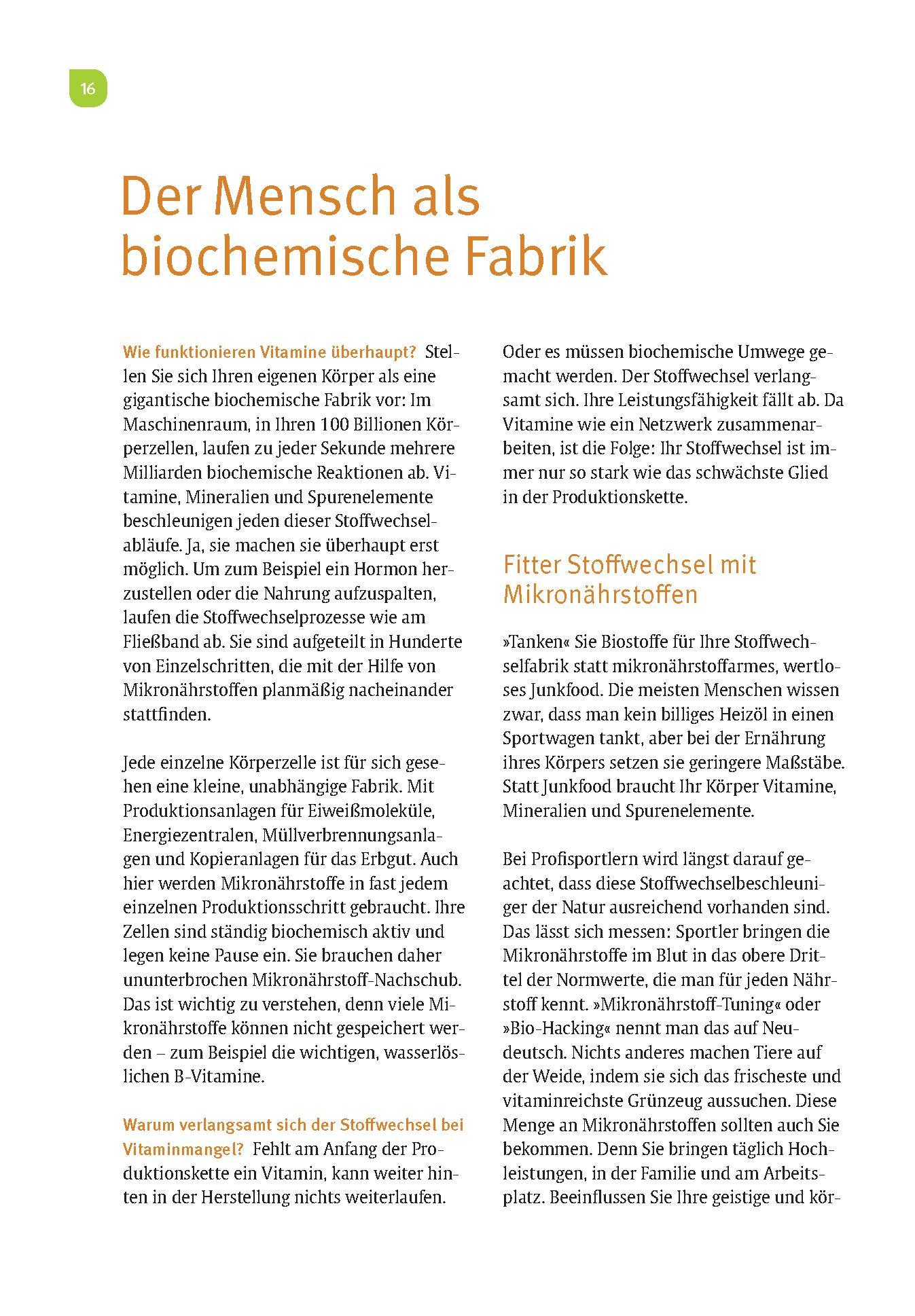 Beispielinhalt (Bild) Risikofaktor Vitaminmangel