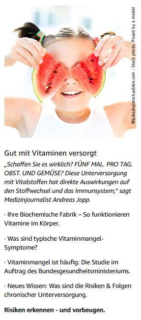 Beispielinhalt (Bild) Risikofaktor Vitaminmangel
