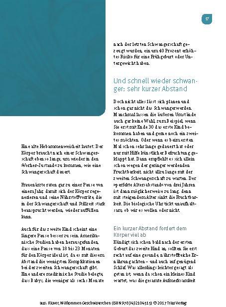 Beispielinhalt (Bild) Willkommen Geschwisterchen