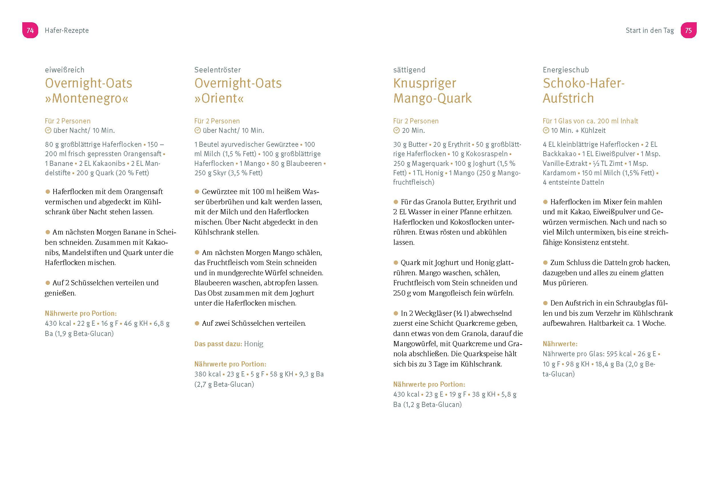 Beispielinhalt (Bild) Mit Hafer gegen die Fettleber