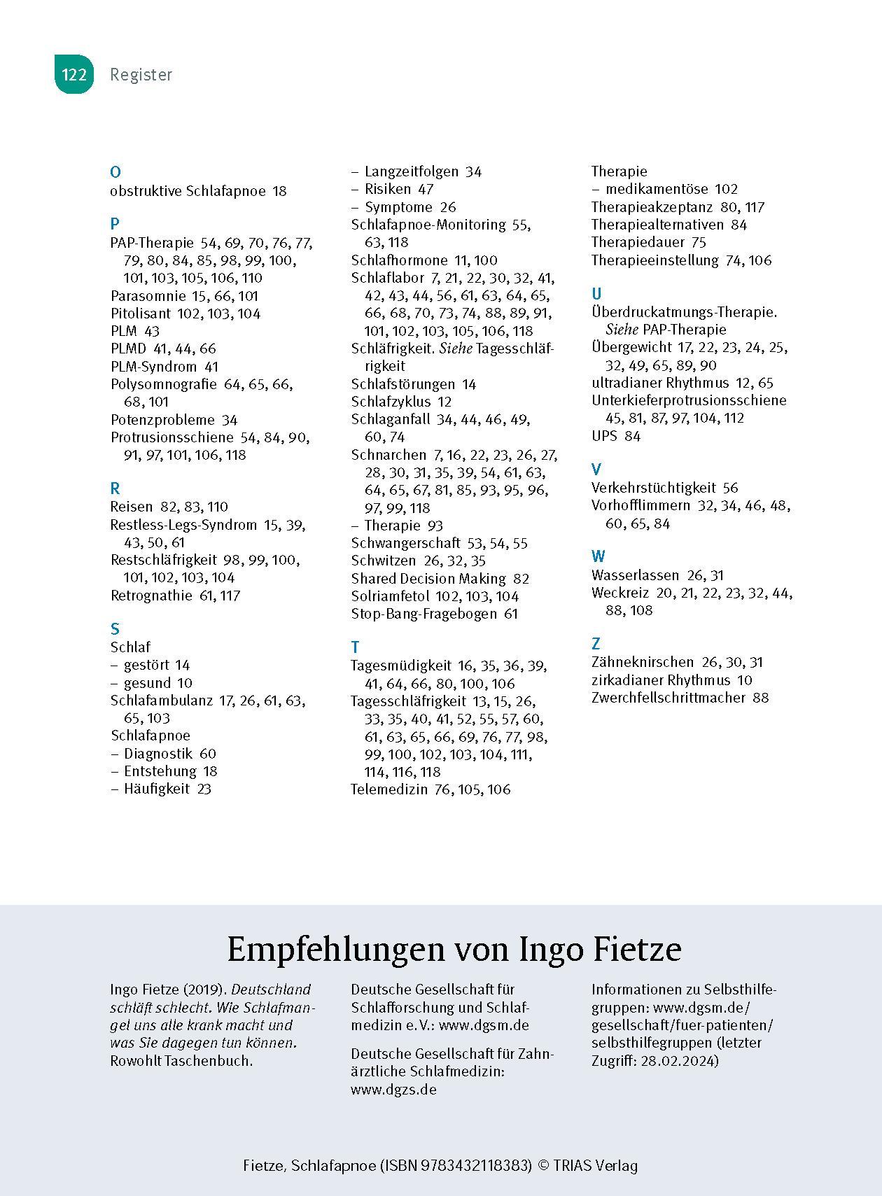 Beispielinhalt (Bild) Schlafapnoe