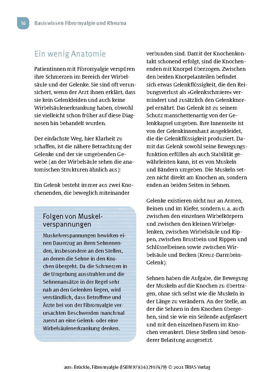 Beispielinhalt (Bild) Fibromyalgie