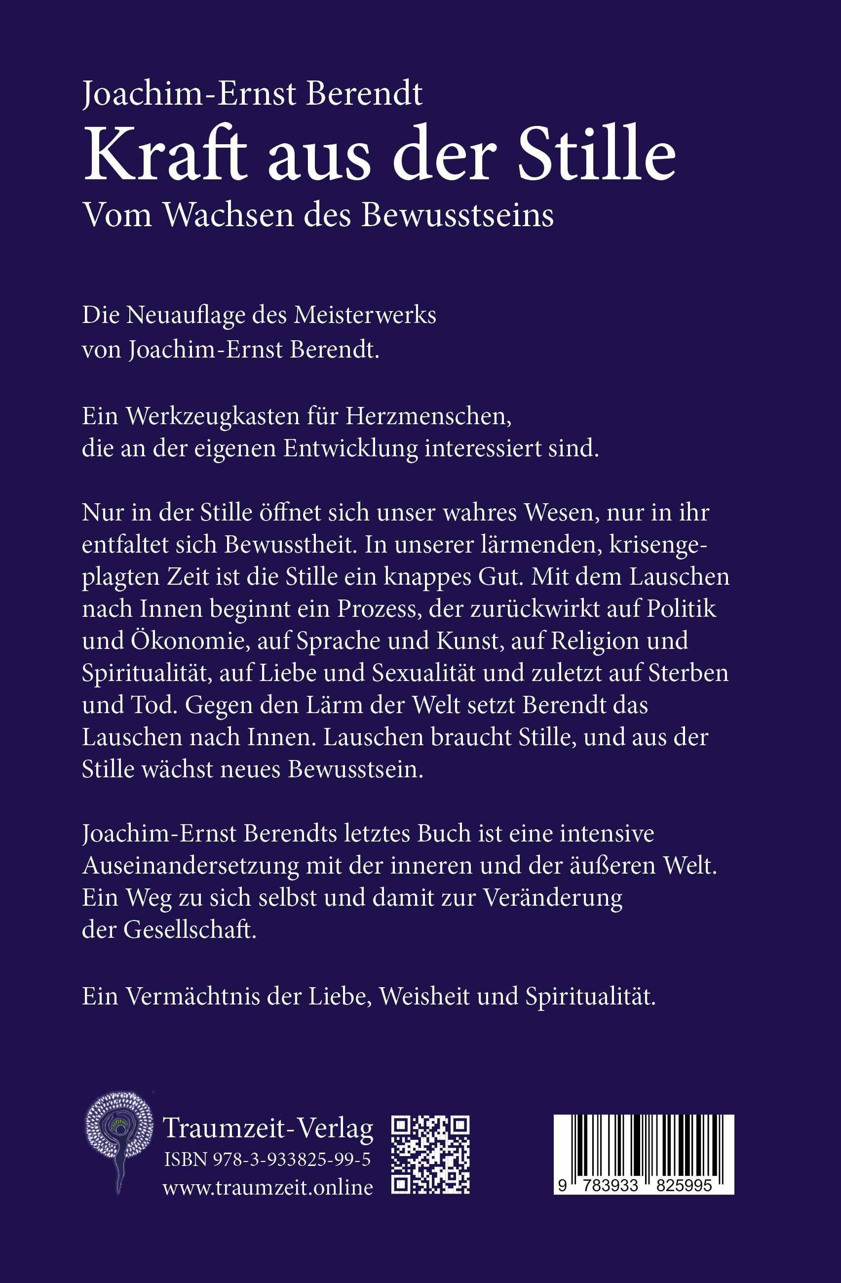 Rückseitencover Kraft aus der Stille