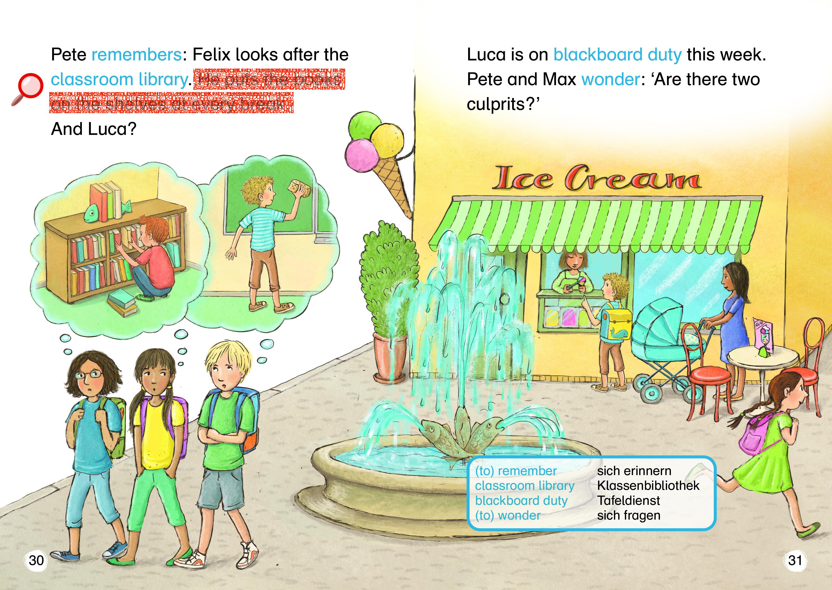 Beispielinhalt (Bild) Secret Letters