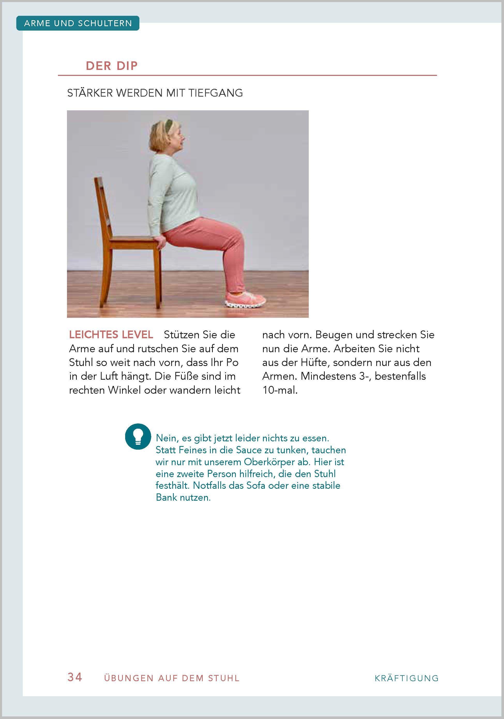 Beispielinhalt (Bild) Stuhlworkout für Senioren