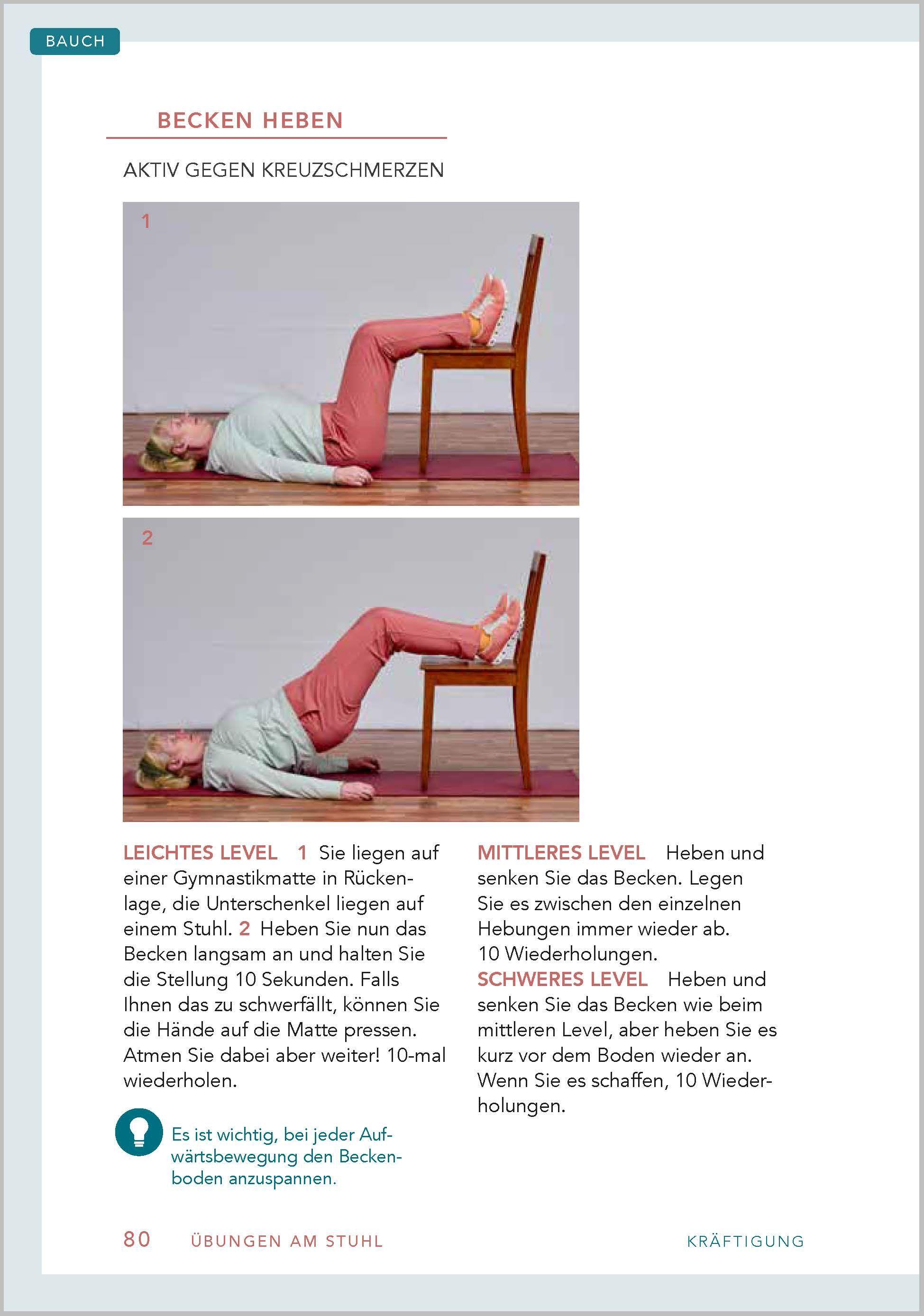 Beispielinhalt (Bild) Stuhlworkout für Senioren