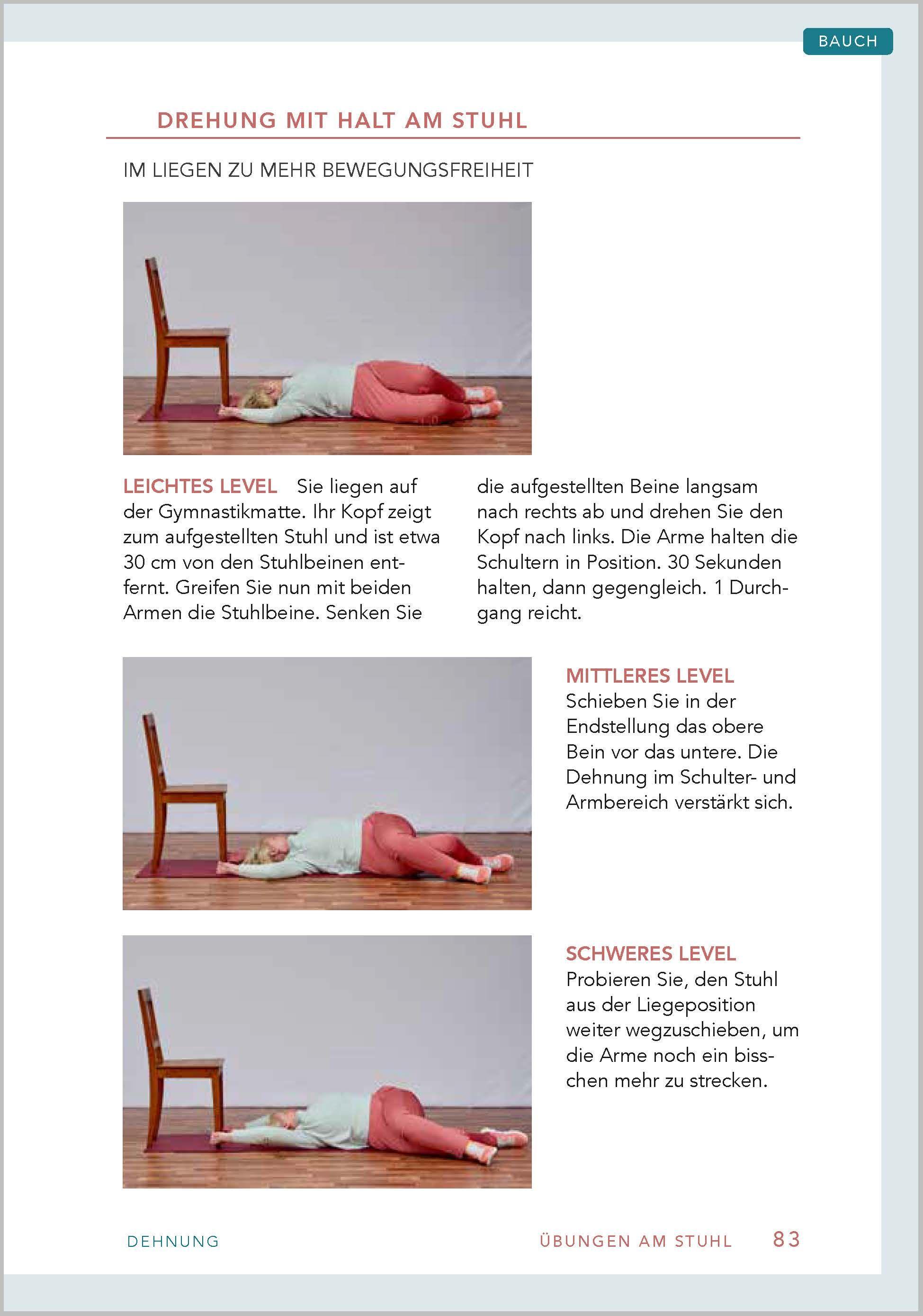 Beispielinhalt (Bild) Stuhlworkout für Senioren