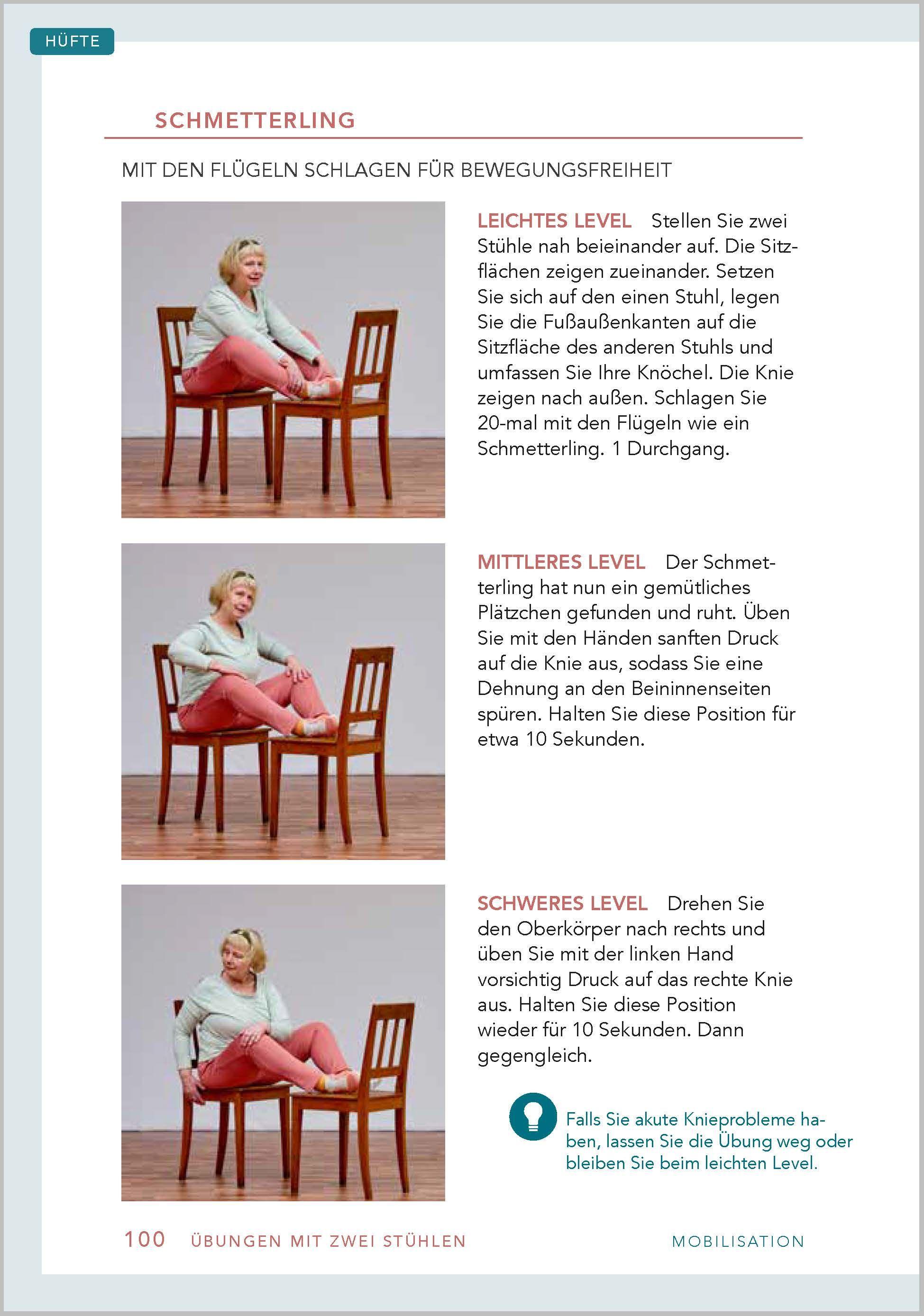 Beispielinhalt (Bild) Stuhlworkout für Senioren