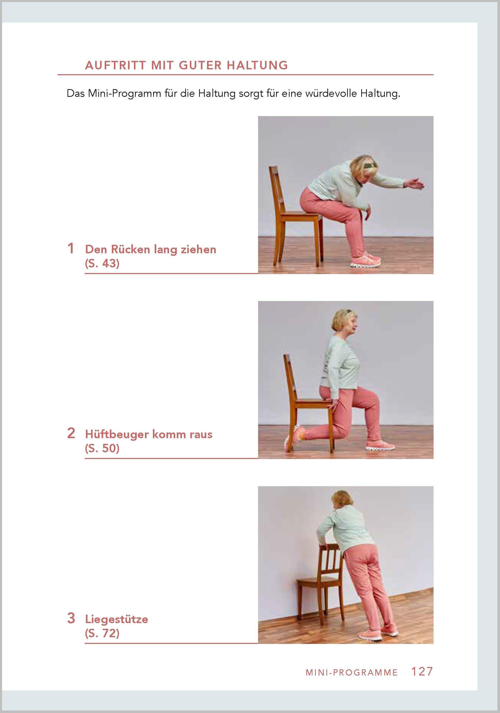 Beispielinhalt (Bild) Stuhlworkout für Senioren