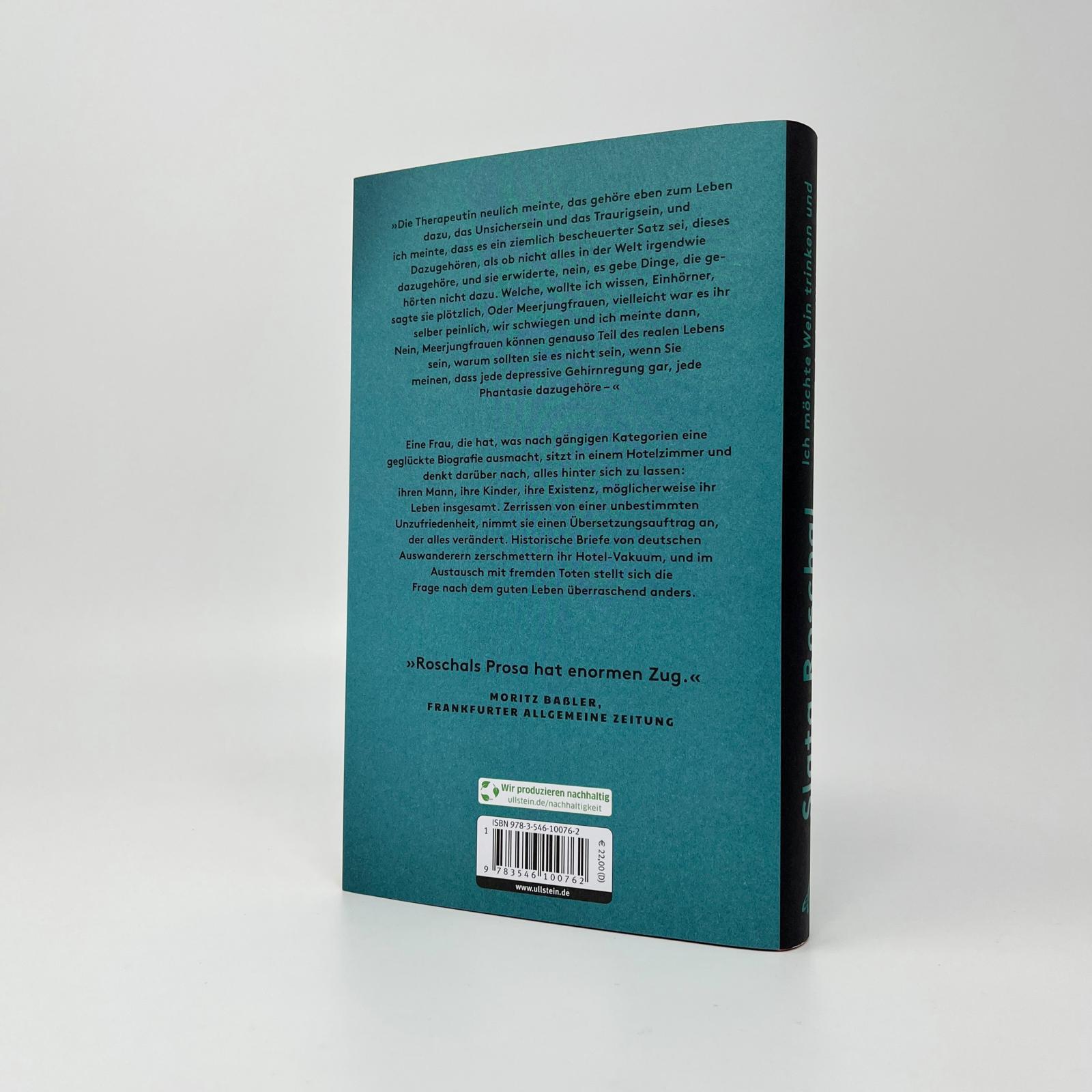 Beispielinhalt (Bild) Ich möchte Wein trinken und auf das Ende der Welt warten