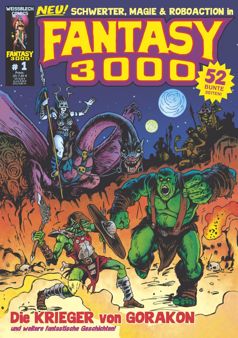 Vorderes Coverbild Fantasy 3000 Band 1