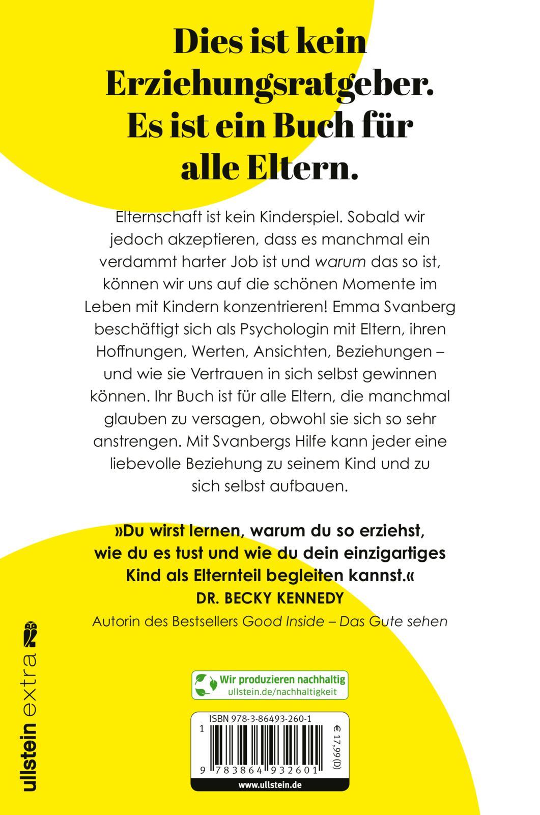 Rückseitencover Das Geheimnis entspannter Eltern