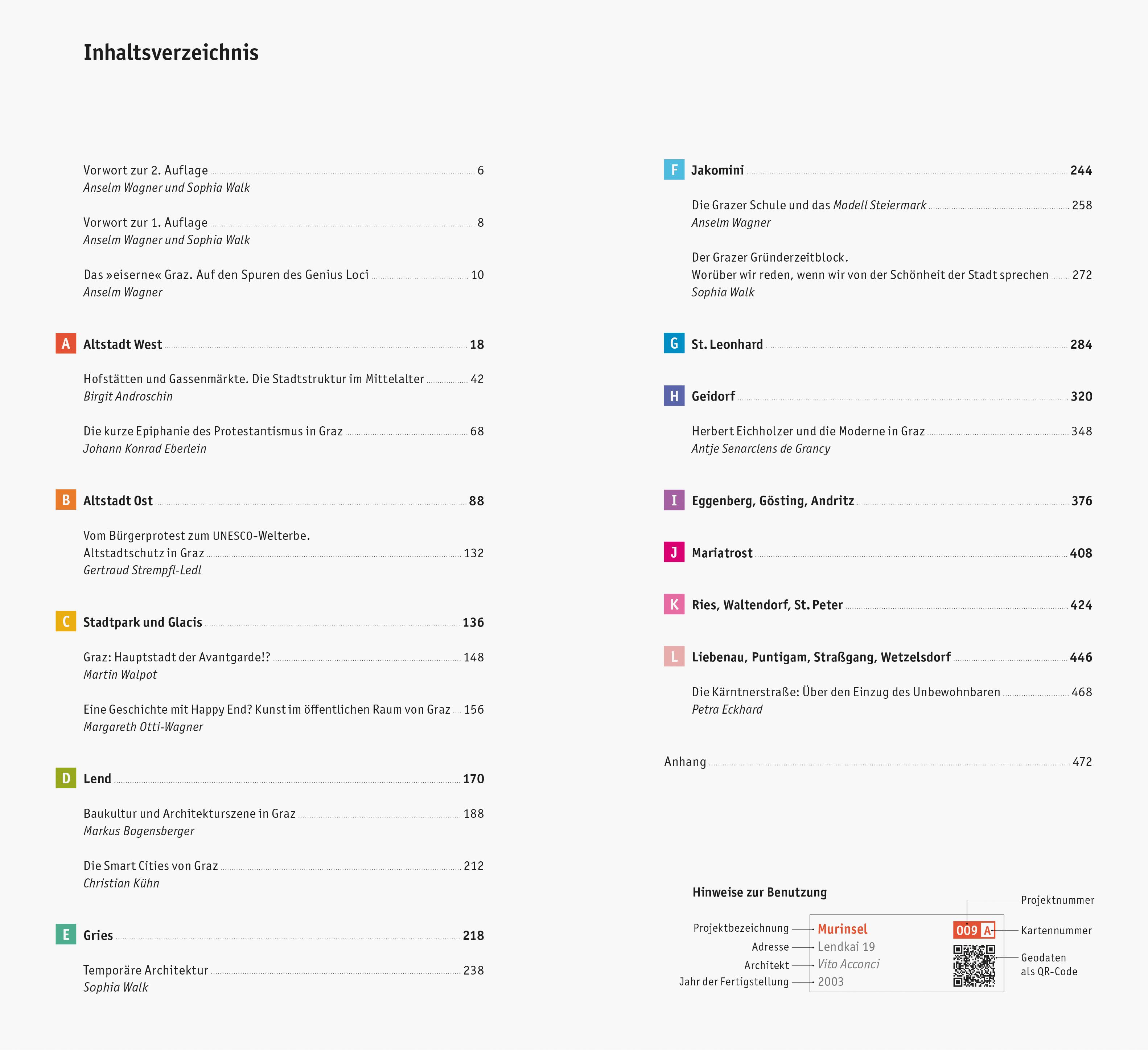 Beispielinhalt (Bild) Graz. Architekturführer