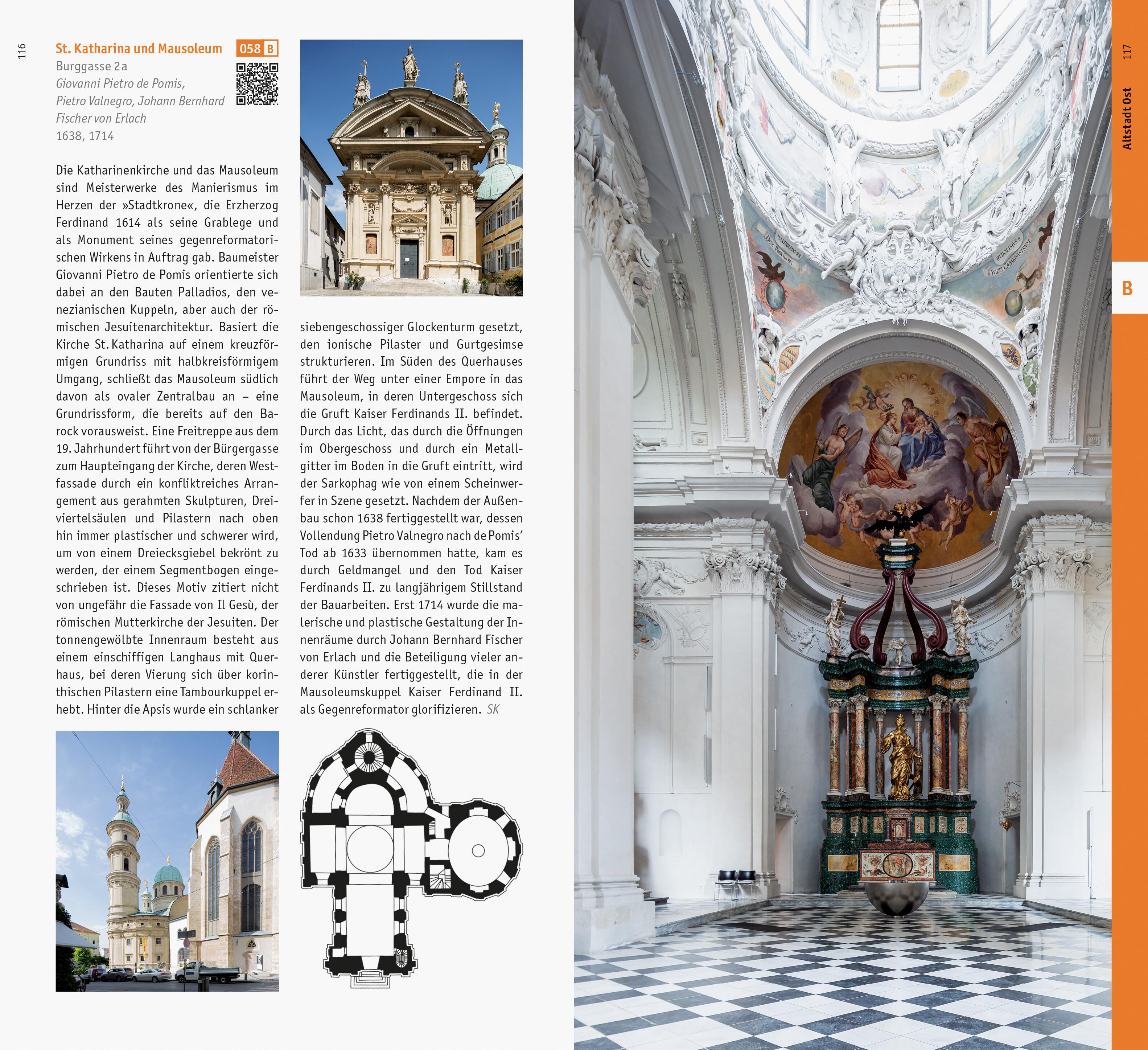 Beispielinhalt (Bild) Graz. Architekturführer