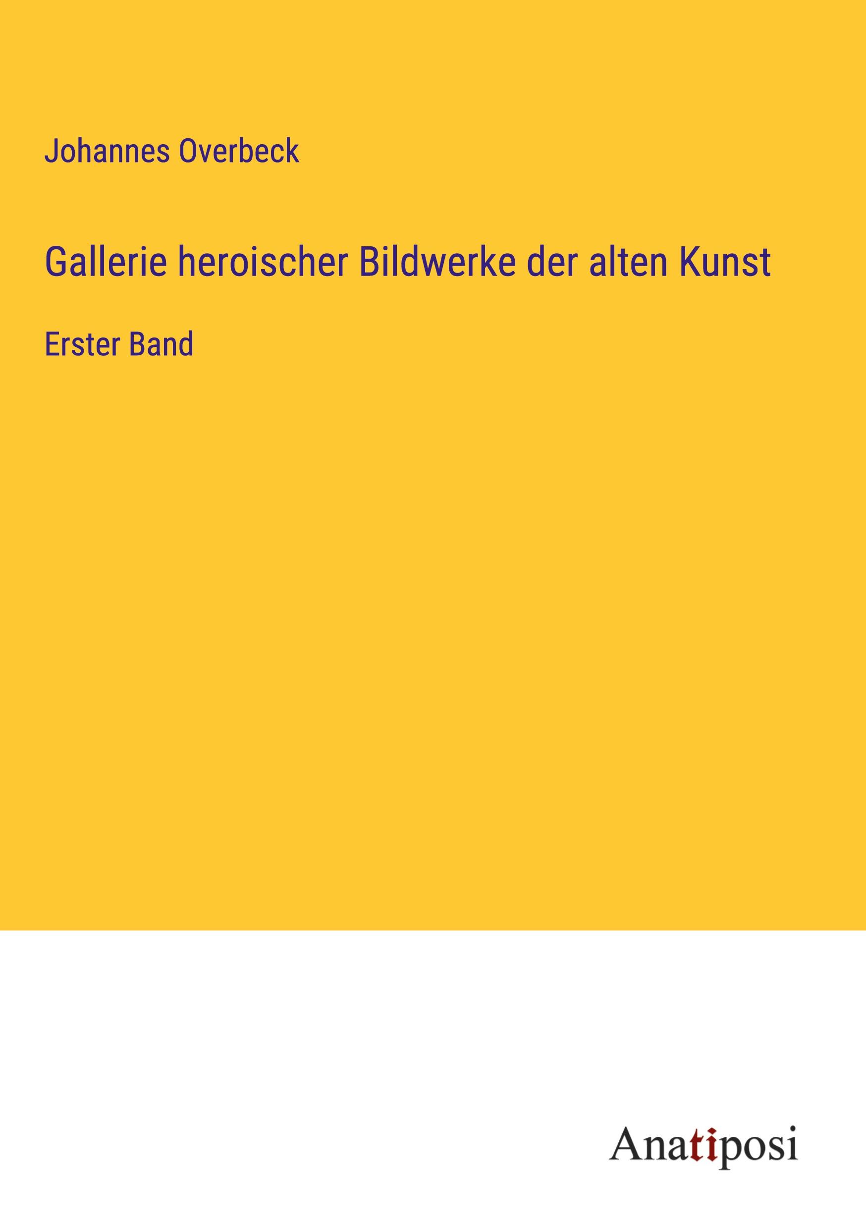 Vorderes Coverbild Gallerie heroischer Bildwerke der alten Kunst