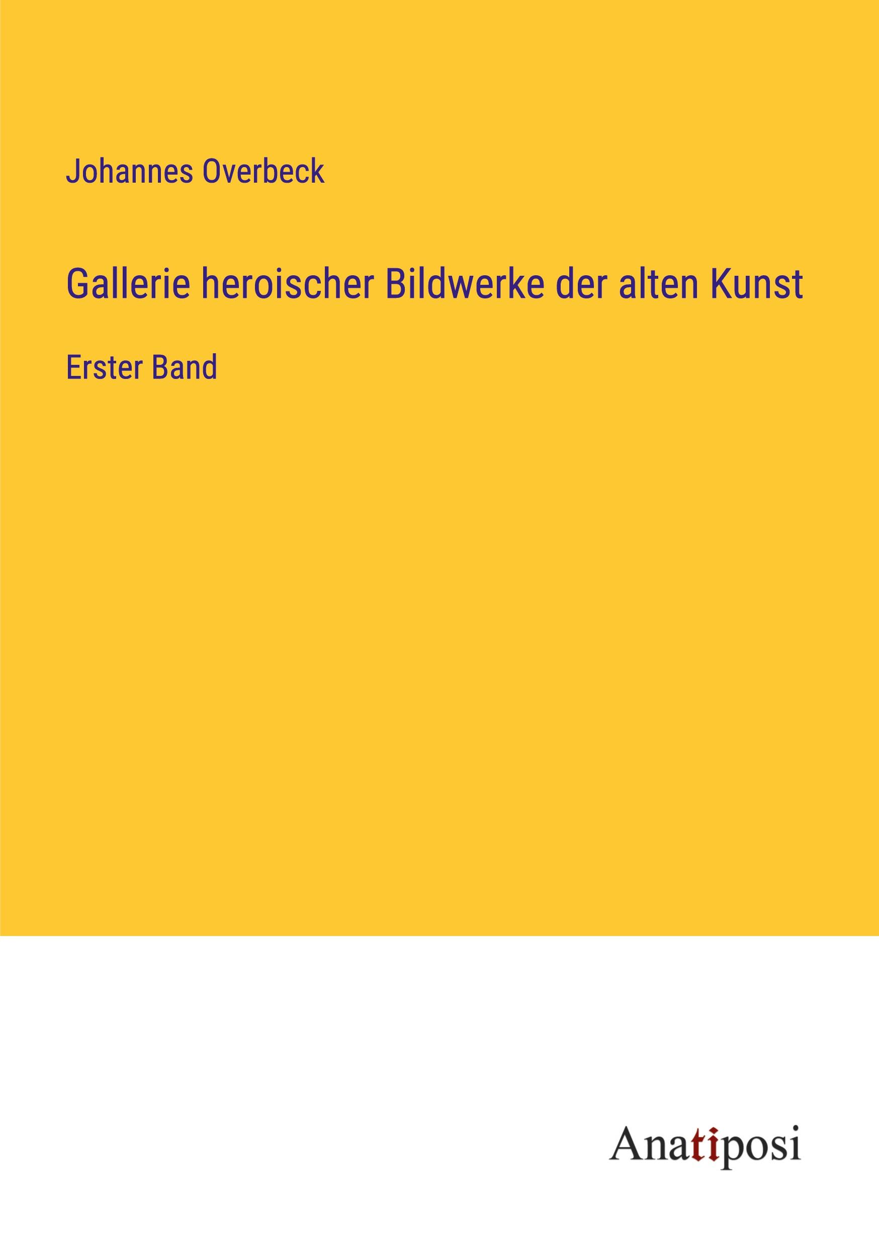 Vorderes Coverbild Gallerie heroischer Bildwerke der alten Kunst