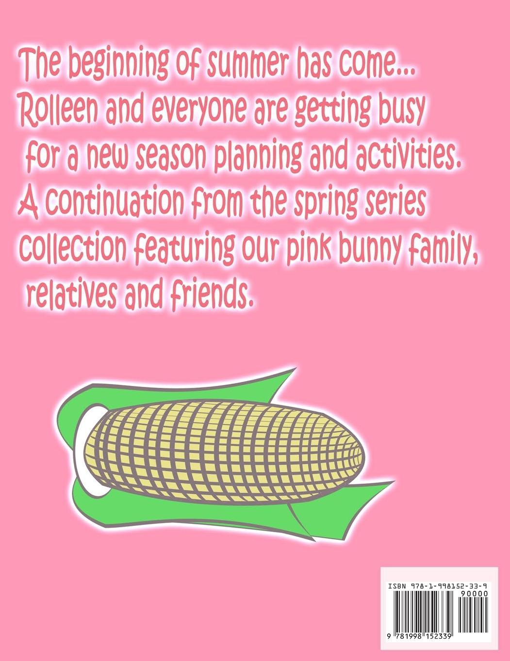 Rückseitencover Rolleen Rabbit's Early Summer Delight with Mommy and Friends