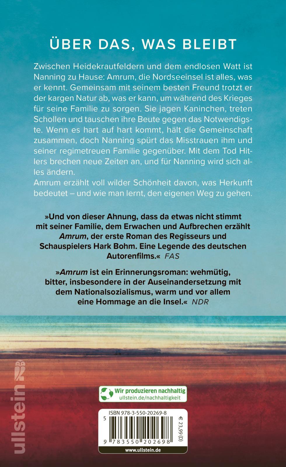 Rückseitencover Amrum