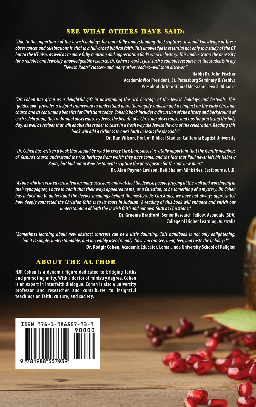 Rückseitencover A Christian Understanding of the Jewish Holidays