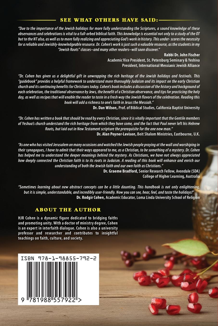 Rückseitencover A Christian Understanding of the Jewish Holidays