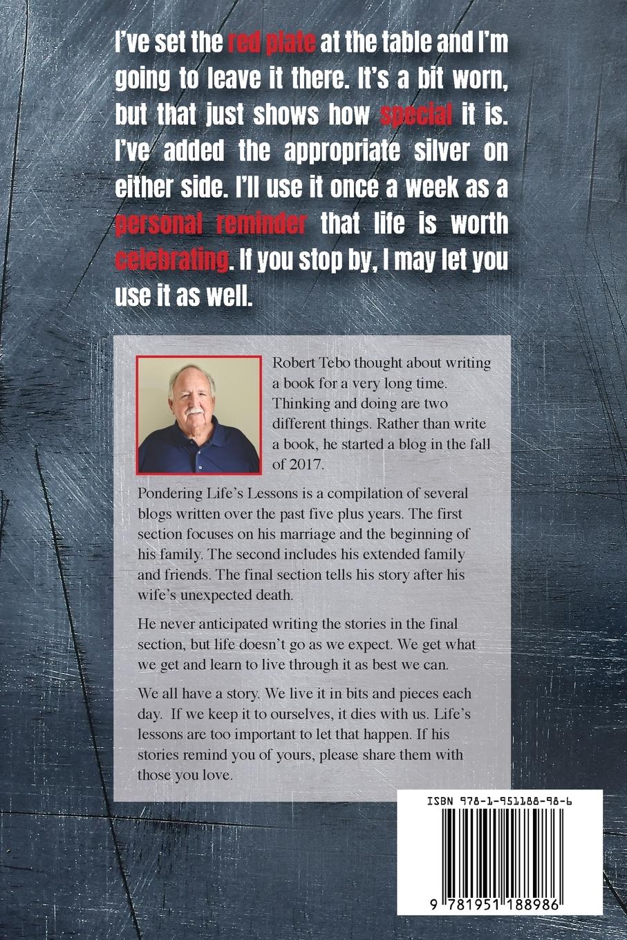 Rückseitencover Pondering Life's Lessons