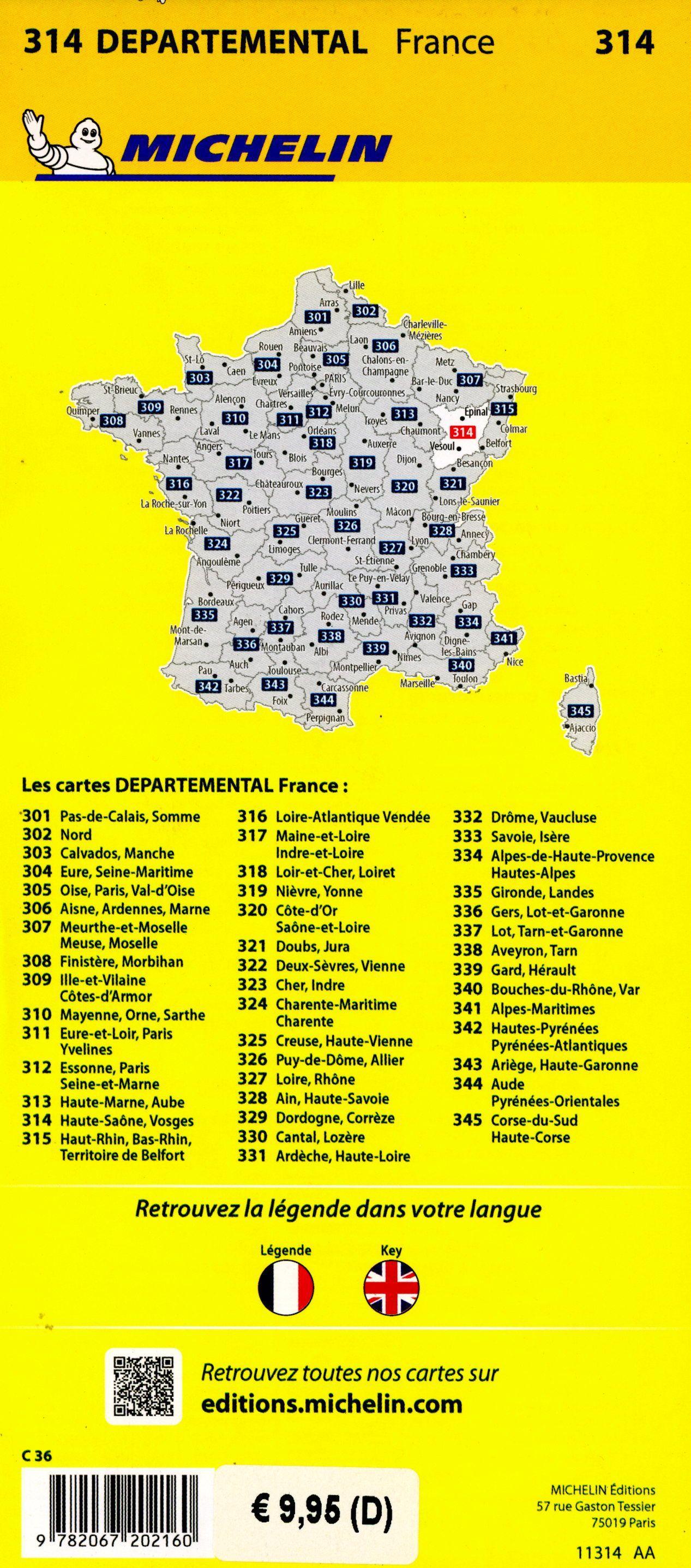 Beispielinhalt (Bild) Michelin Vogesen