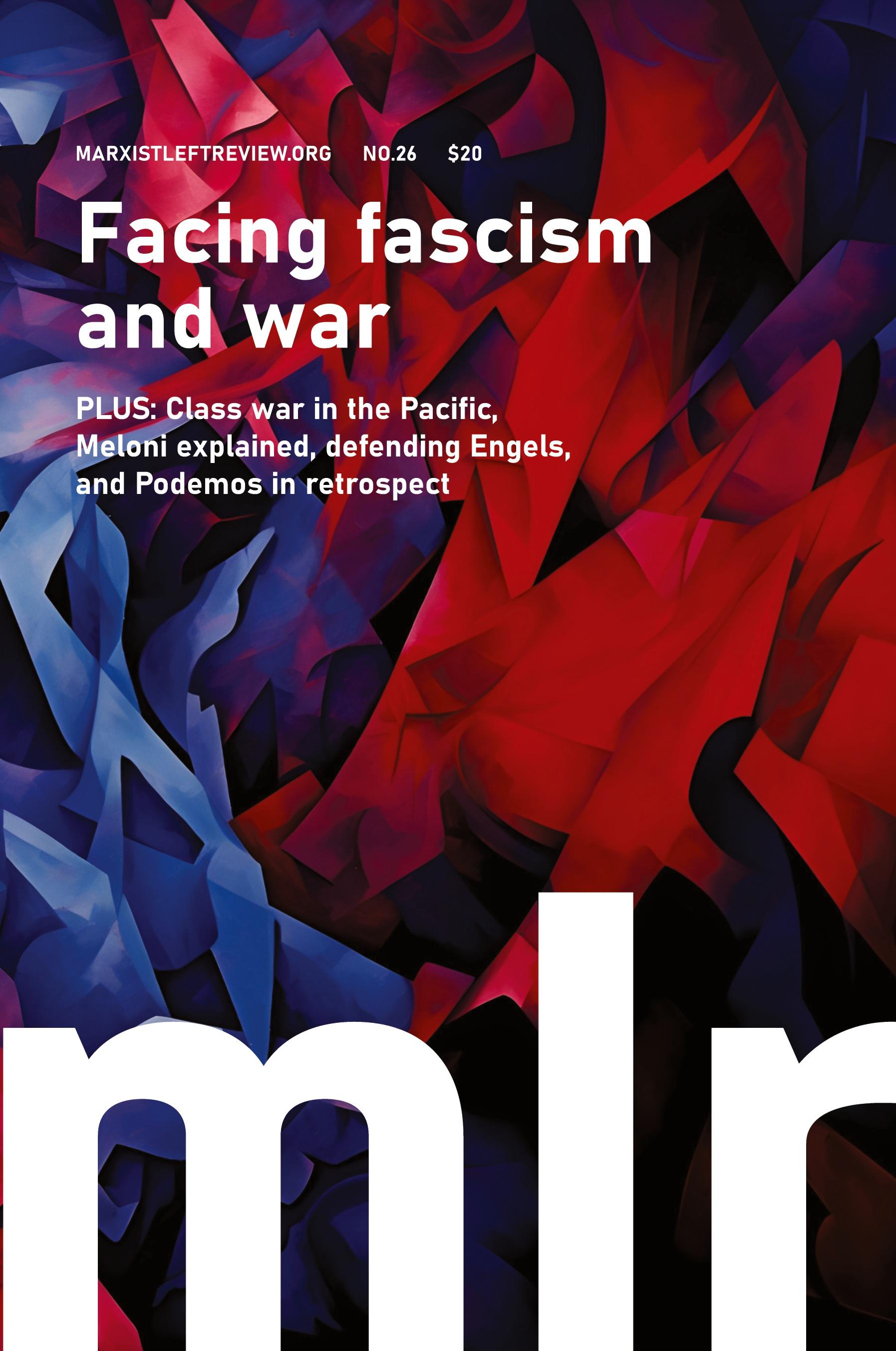 Vorderes Coverbild Marxist Left Review #26