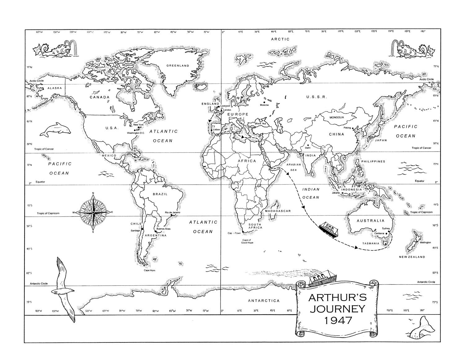 Beispielinhalt (Bild) Alone on a Wide Wide Sea