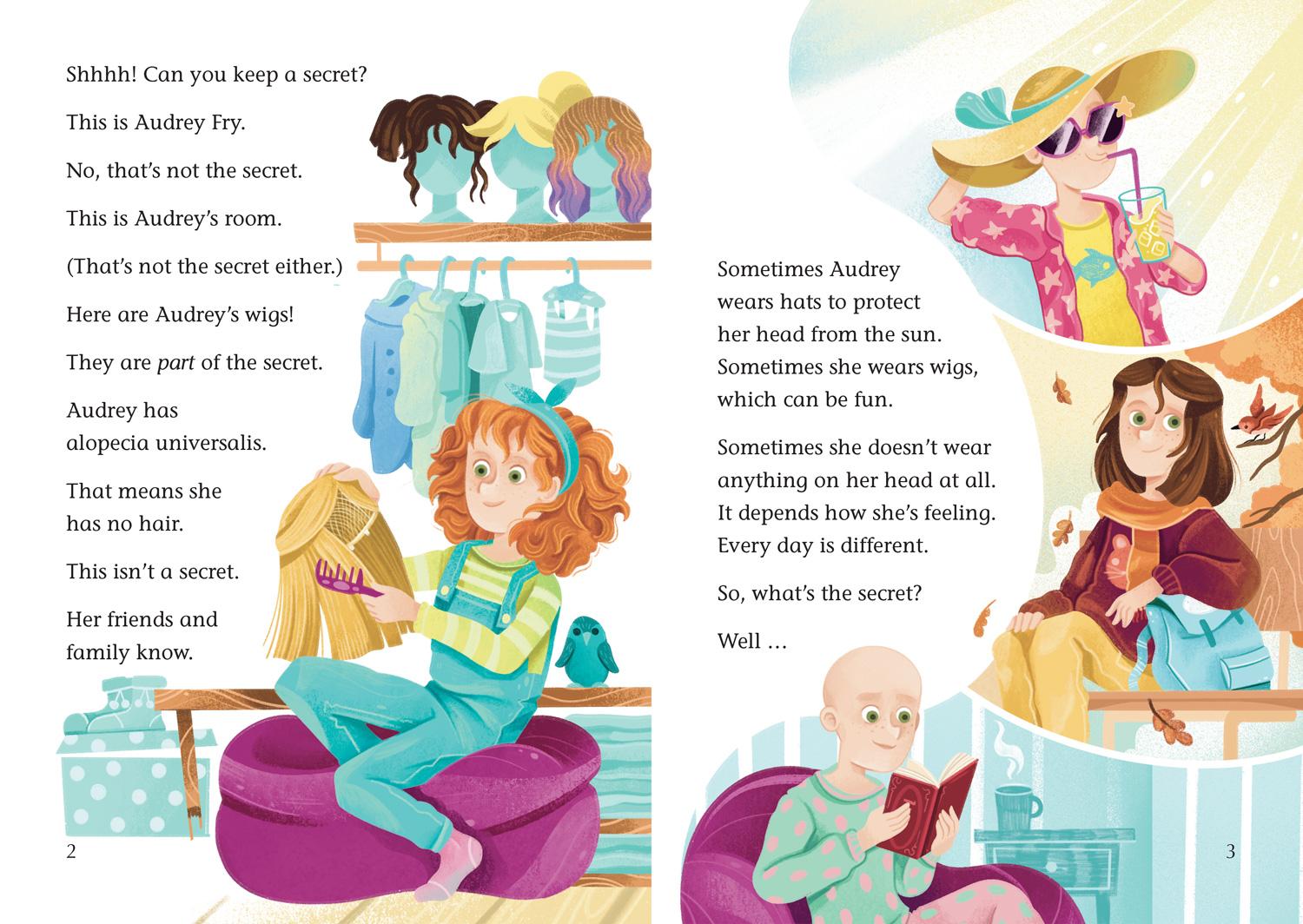 Beispielinhalt (Bild) Audrey Fry Is a Spy!