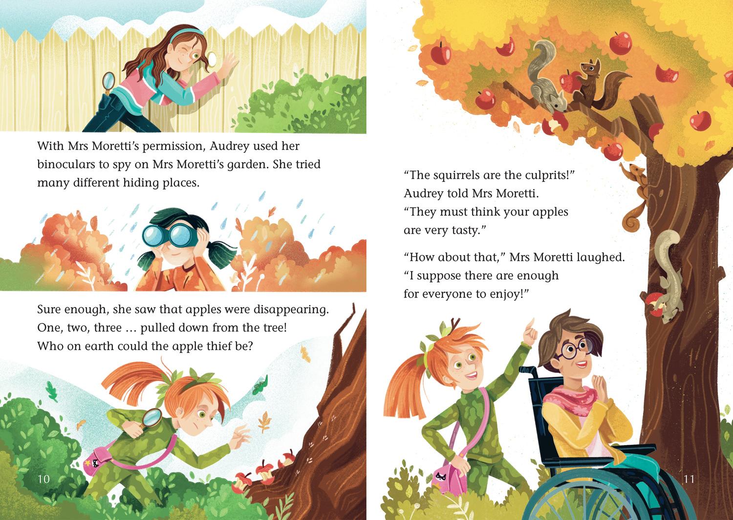 Beispielinhalt (Bild) Audrey Fry Is a Spy!