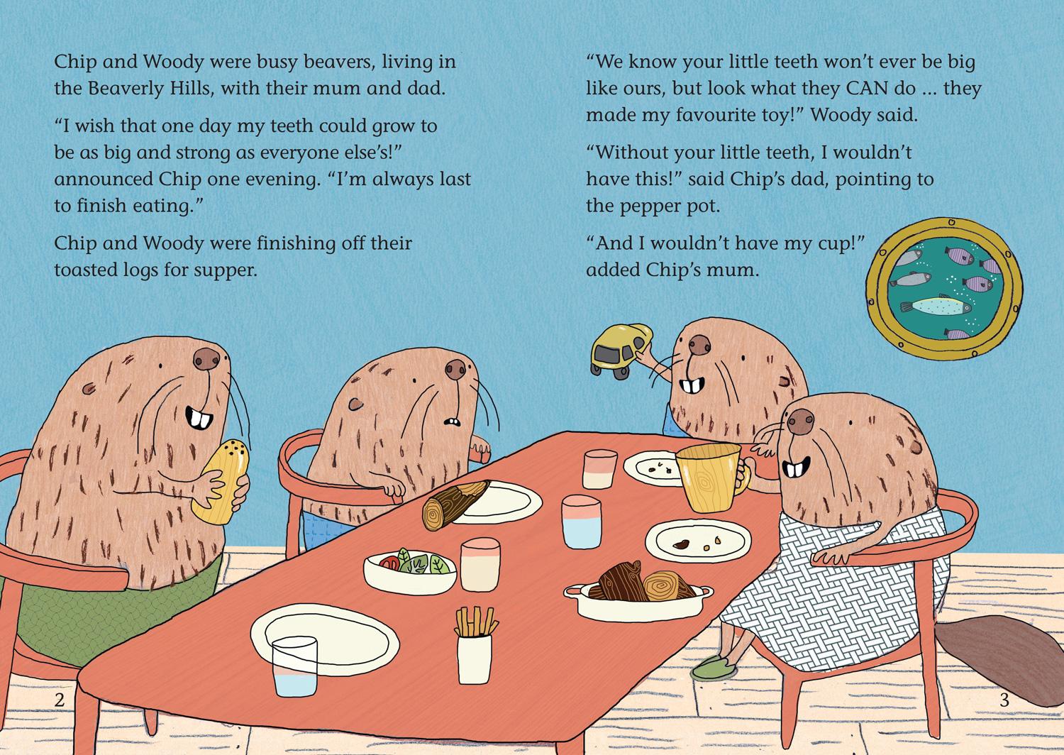 Beispielinhalt (Bild) Collins Big Cat - Beaverly Hills