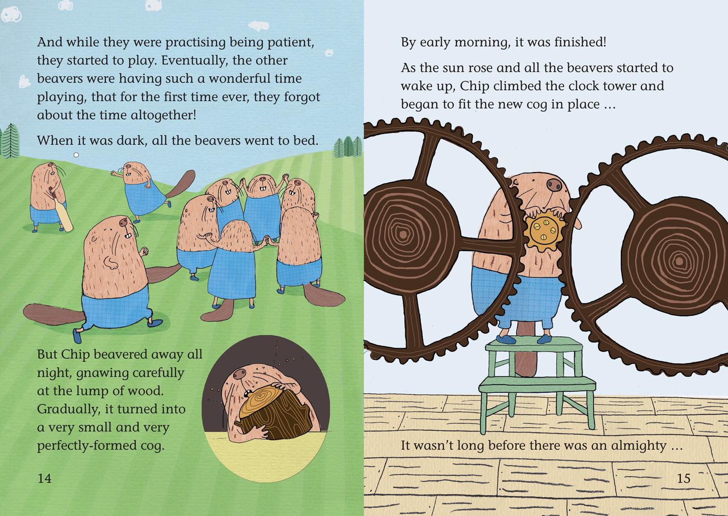 Beispielinhalt (Bild) Collins Big Cat - Beaverly Hills