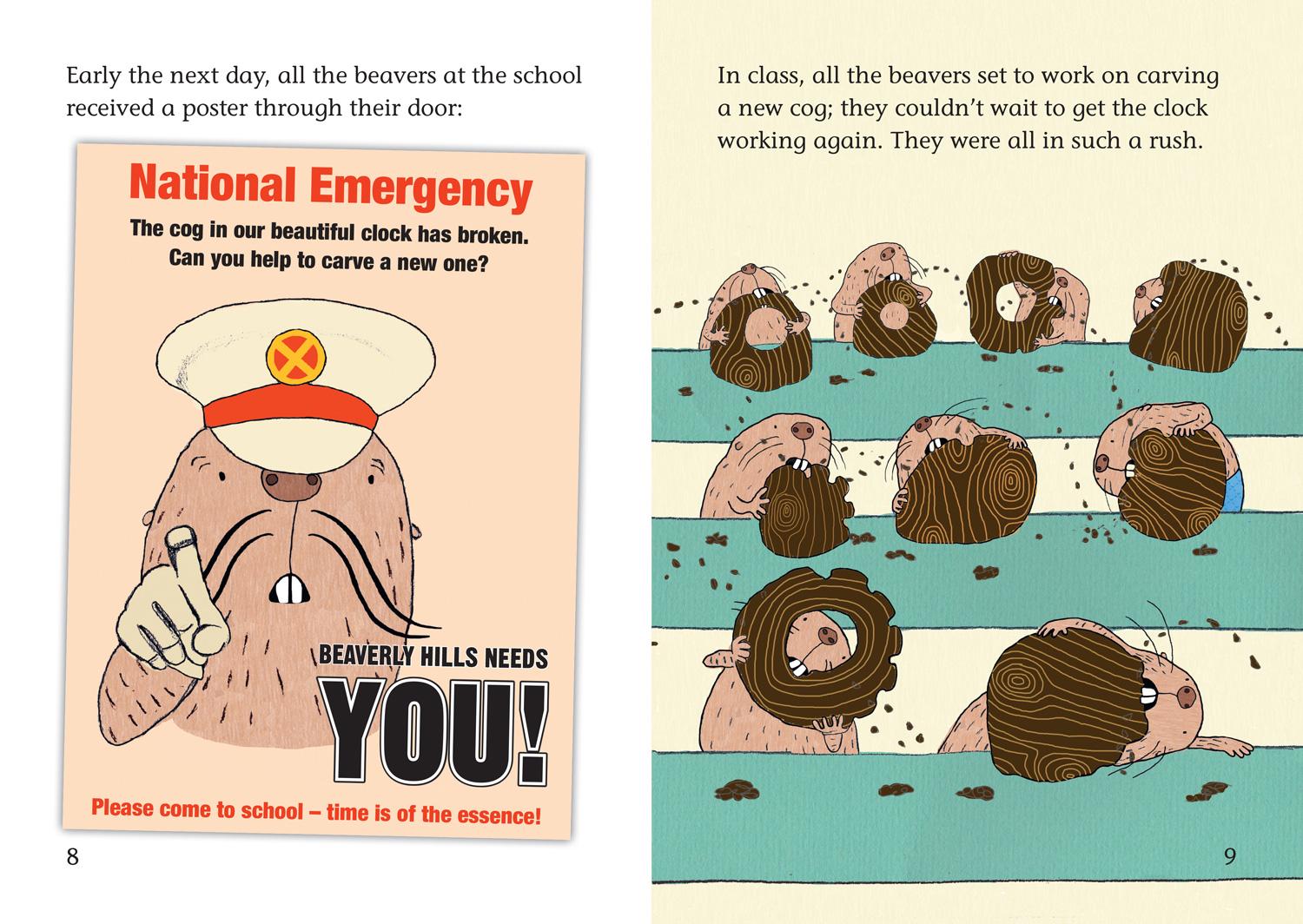 Beispielinhalt (Bild) Collins Big Cat - Beaverly Hills